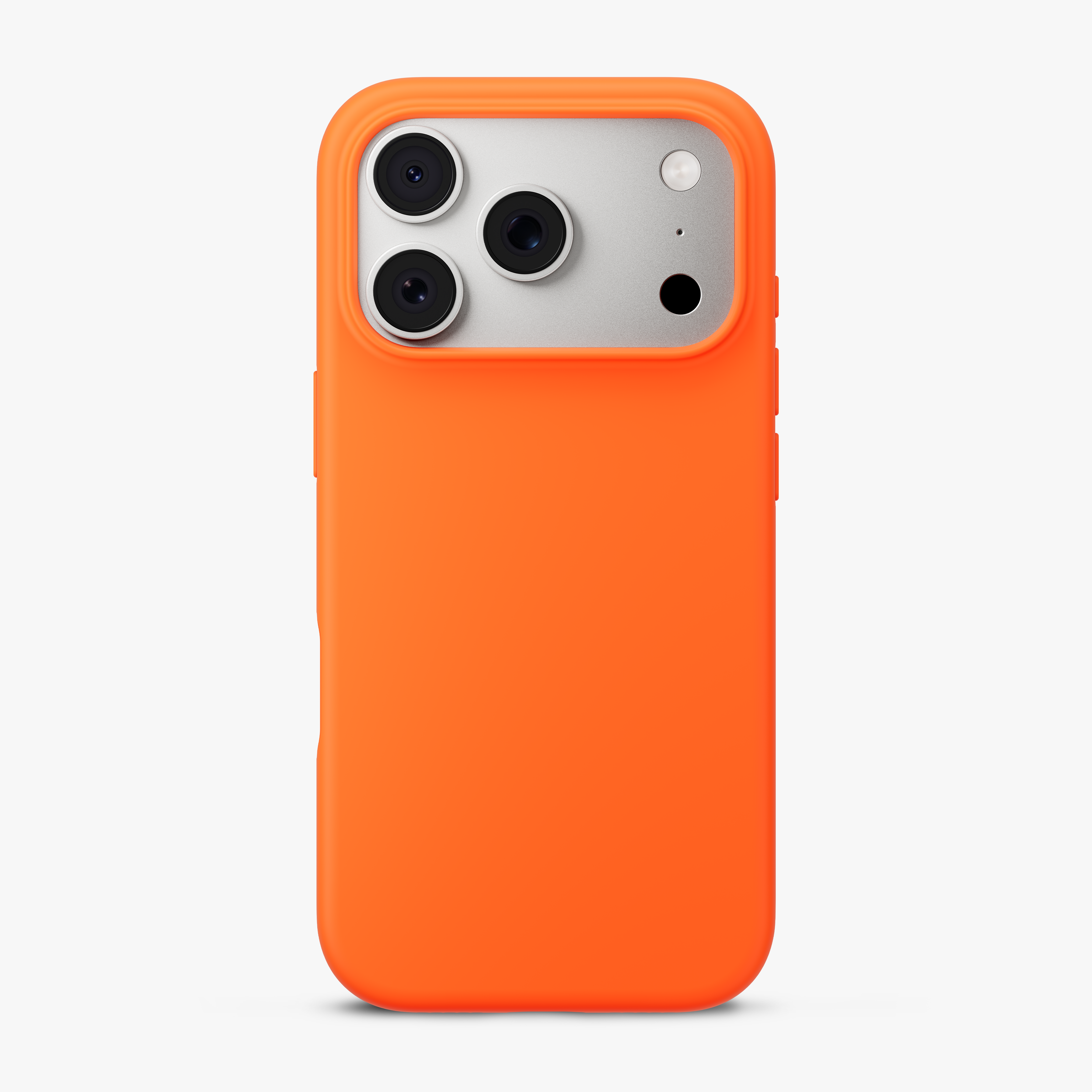 Silicone Snap Fit Case Cover For iPhone 17 Pro Max