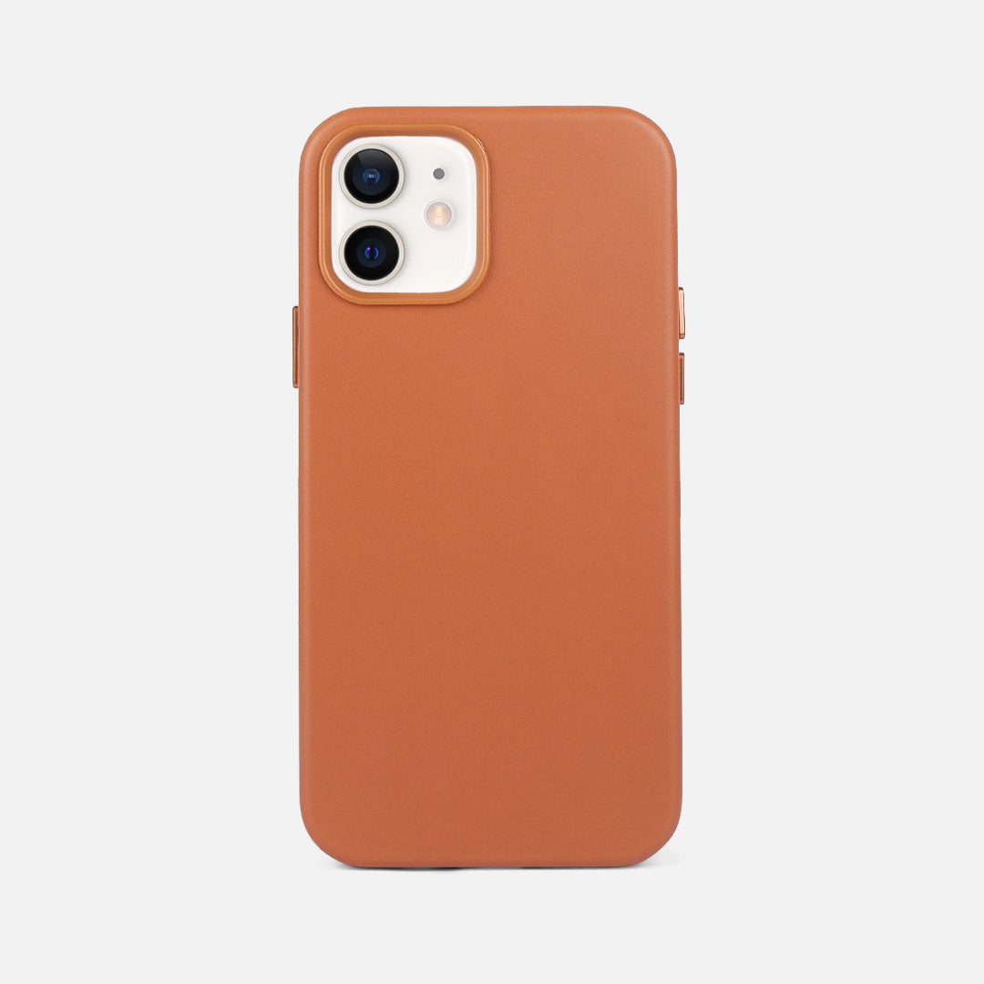 Vegan Leather Case For iPhone 12