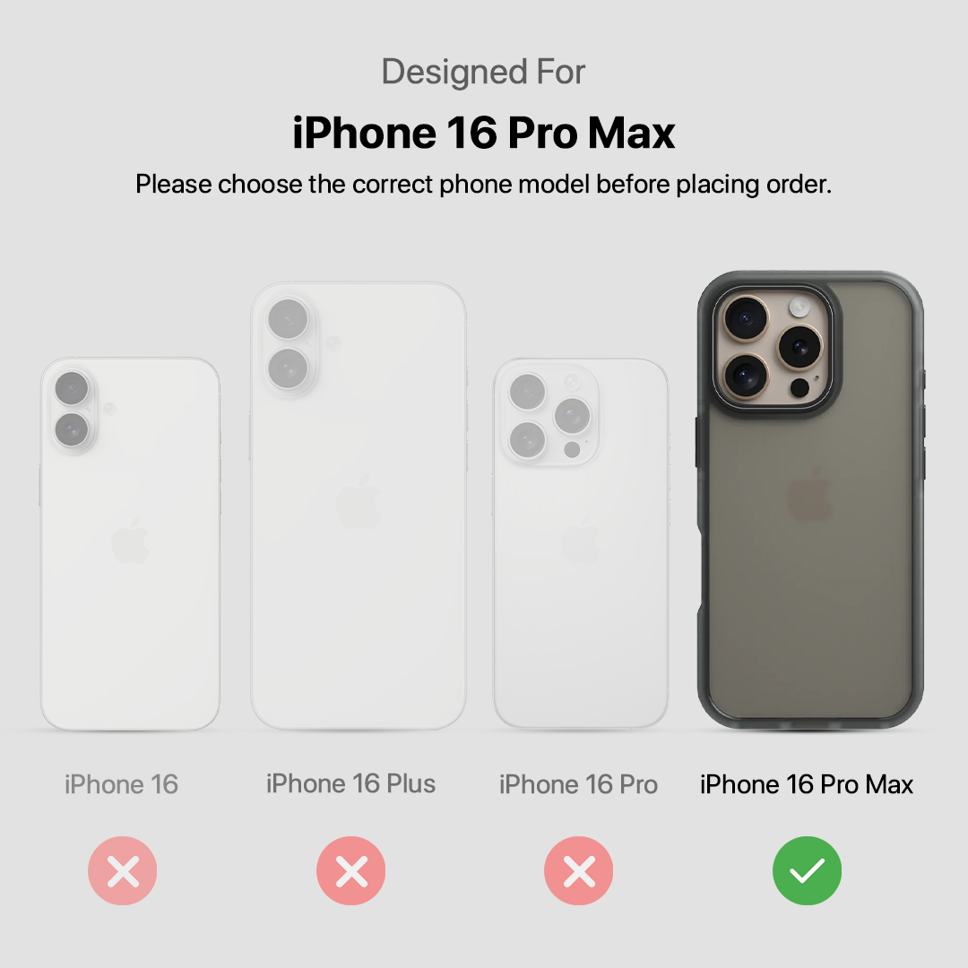 Bold Pro Case Cover For iPhone 16 Pro Max