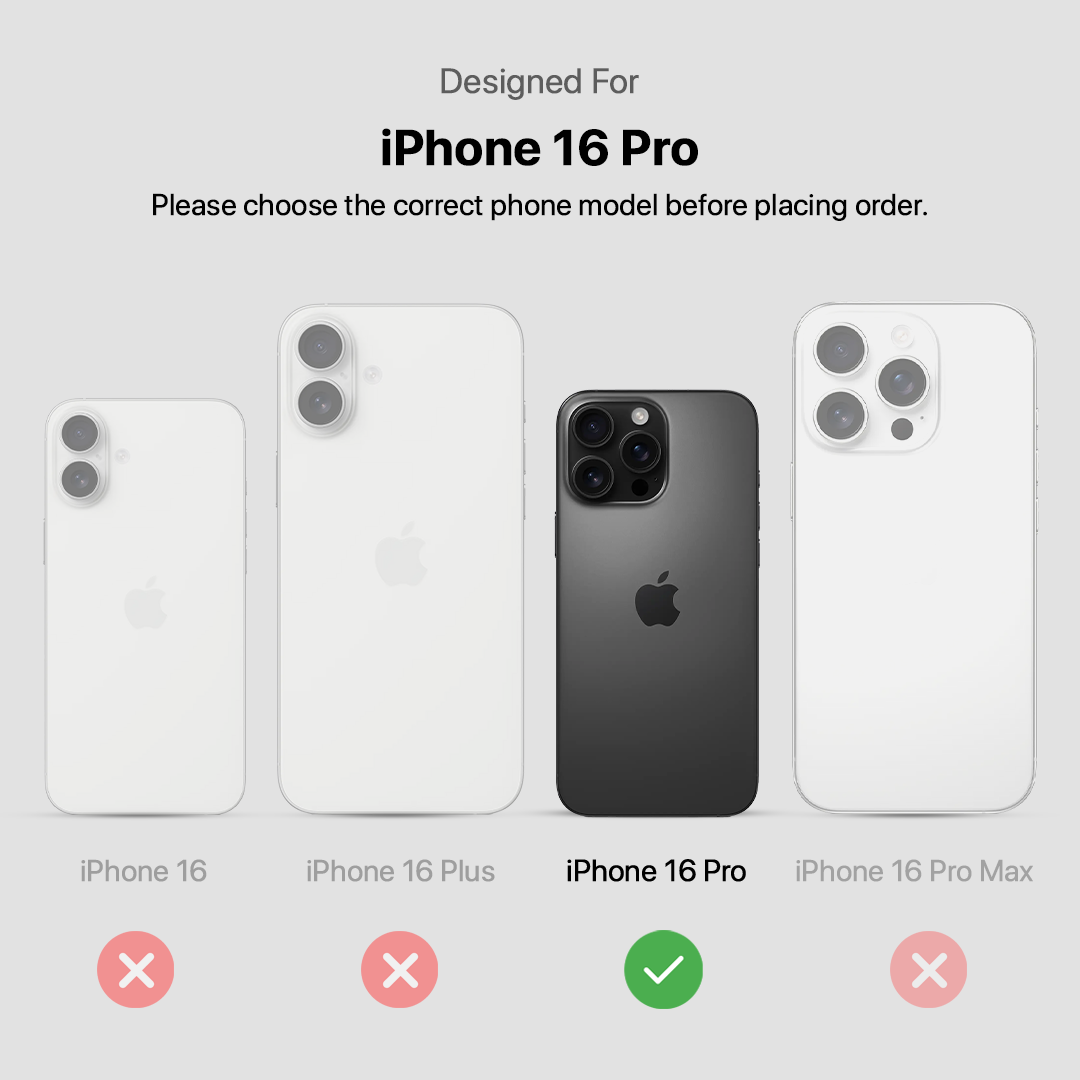 Clear Pro Lens Protector For iPhone 16 Pro