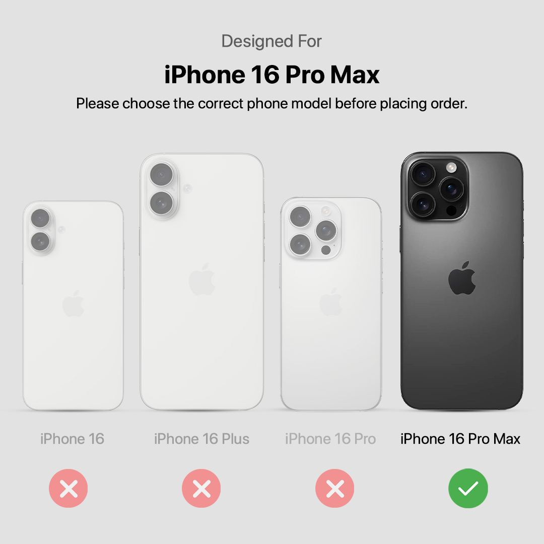 Clear Pro Lens Protector For iPhone 16 Pro Max