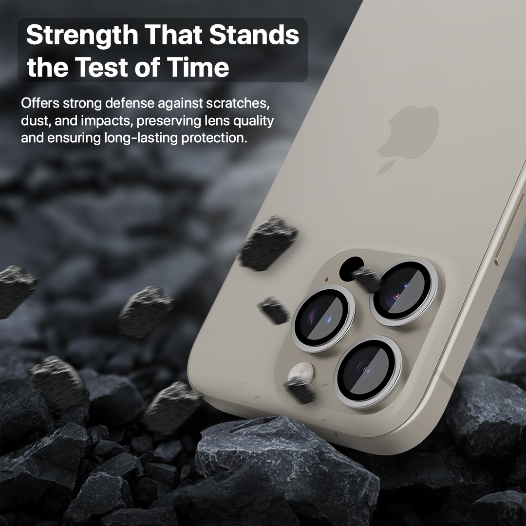 Clear Pro Lens Protector For iPhone 16 Pro Max