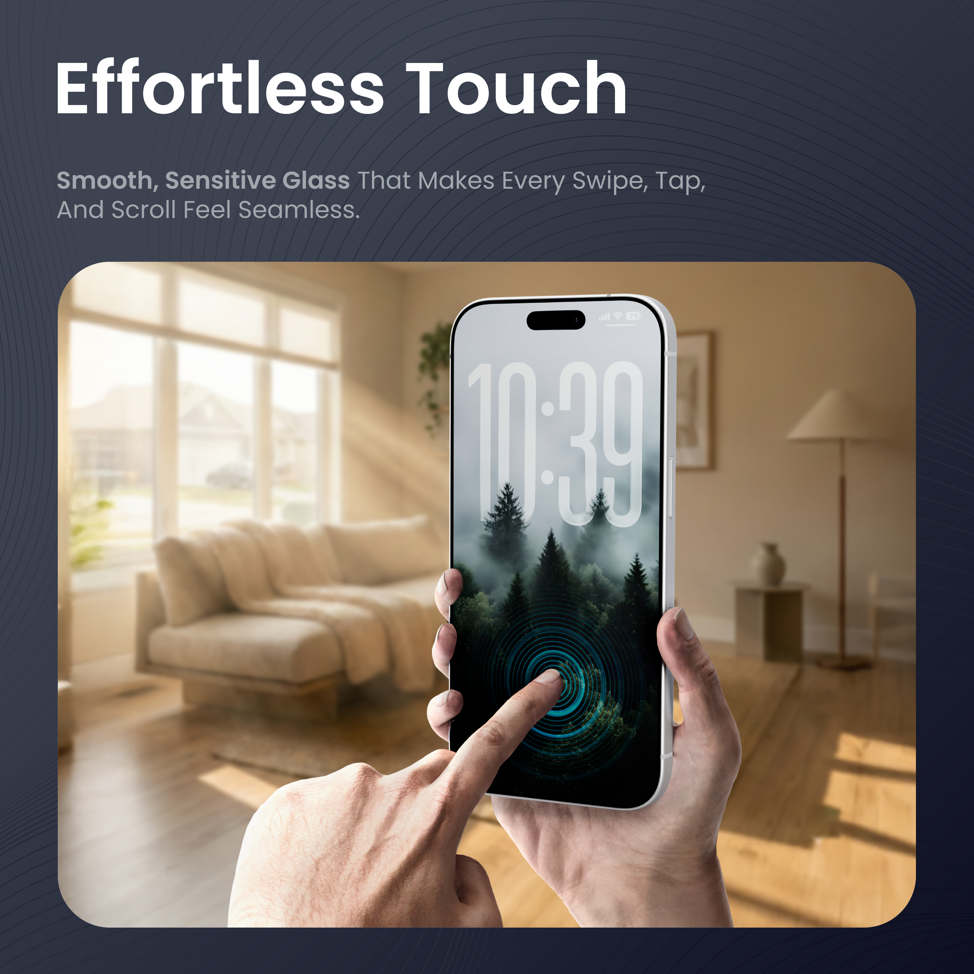 Impact Pro (Privacy) Screen Protector For iPhone 17