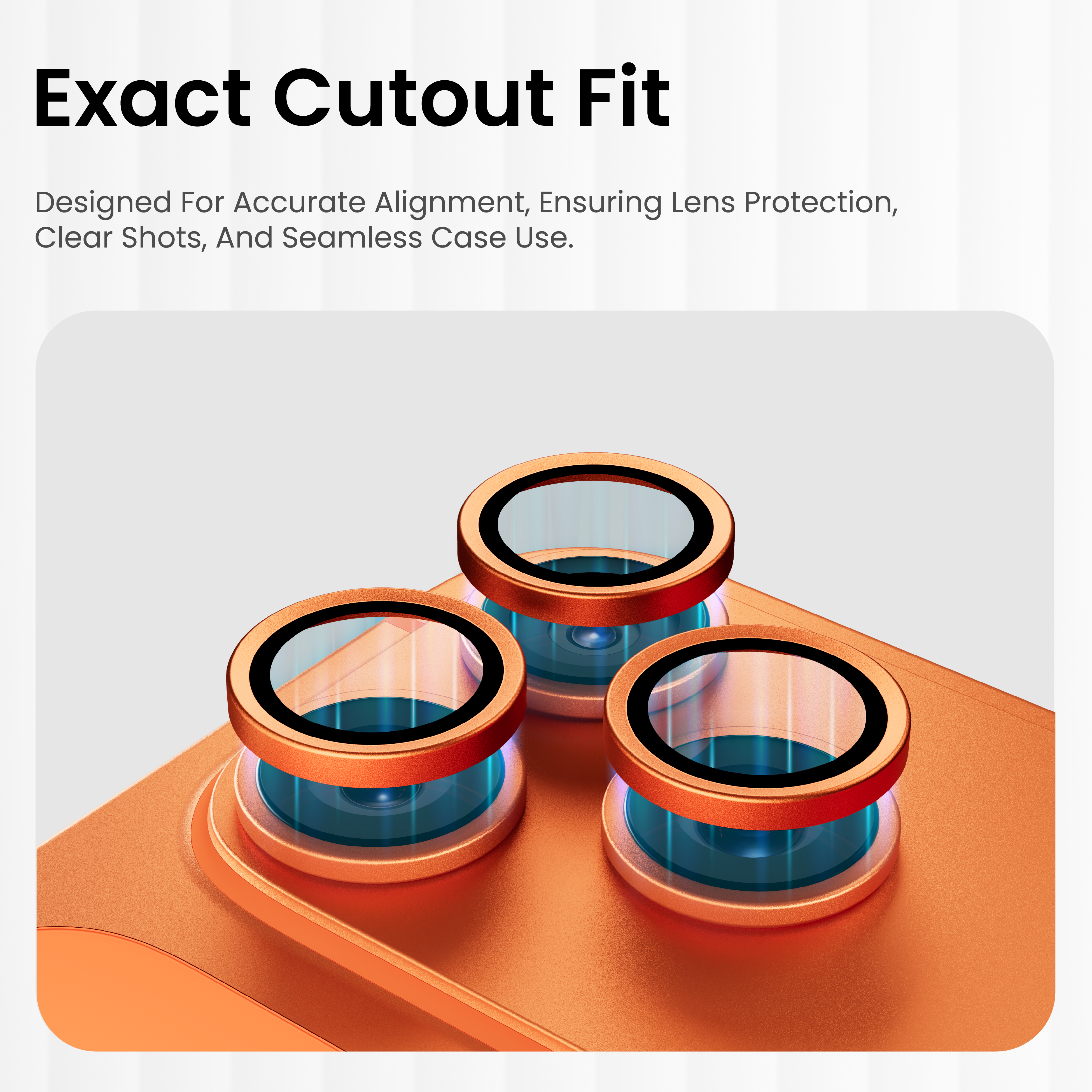 Clear Pro Lens Protector For iPhone 17 Pro Max