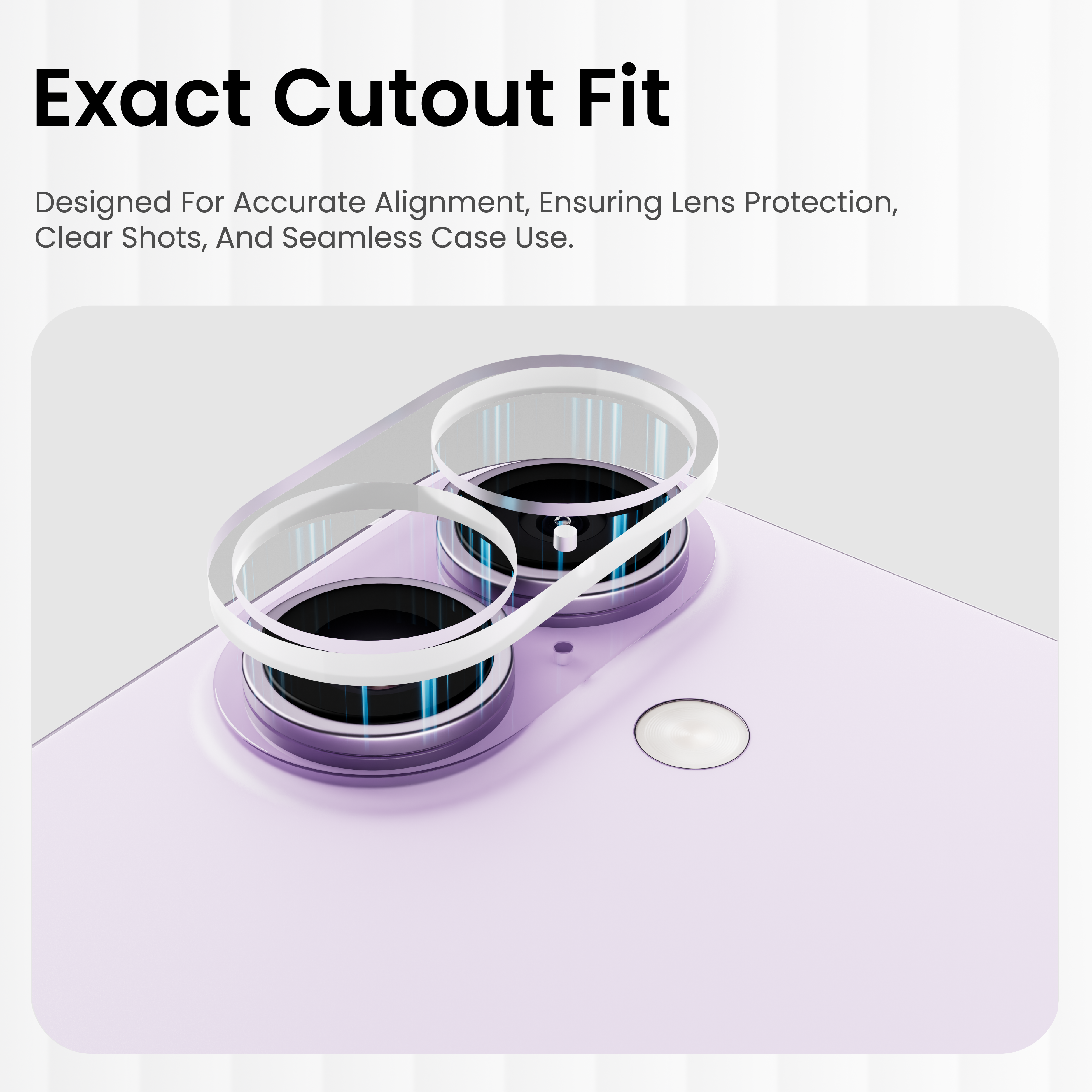 Clear Lens Protector For iPhone 17