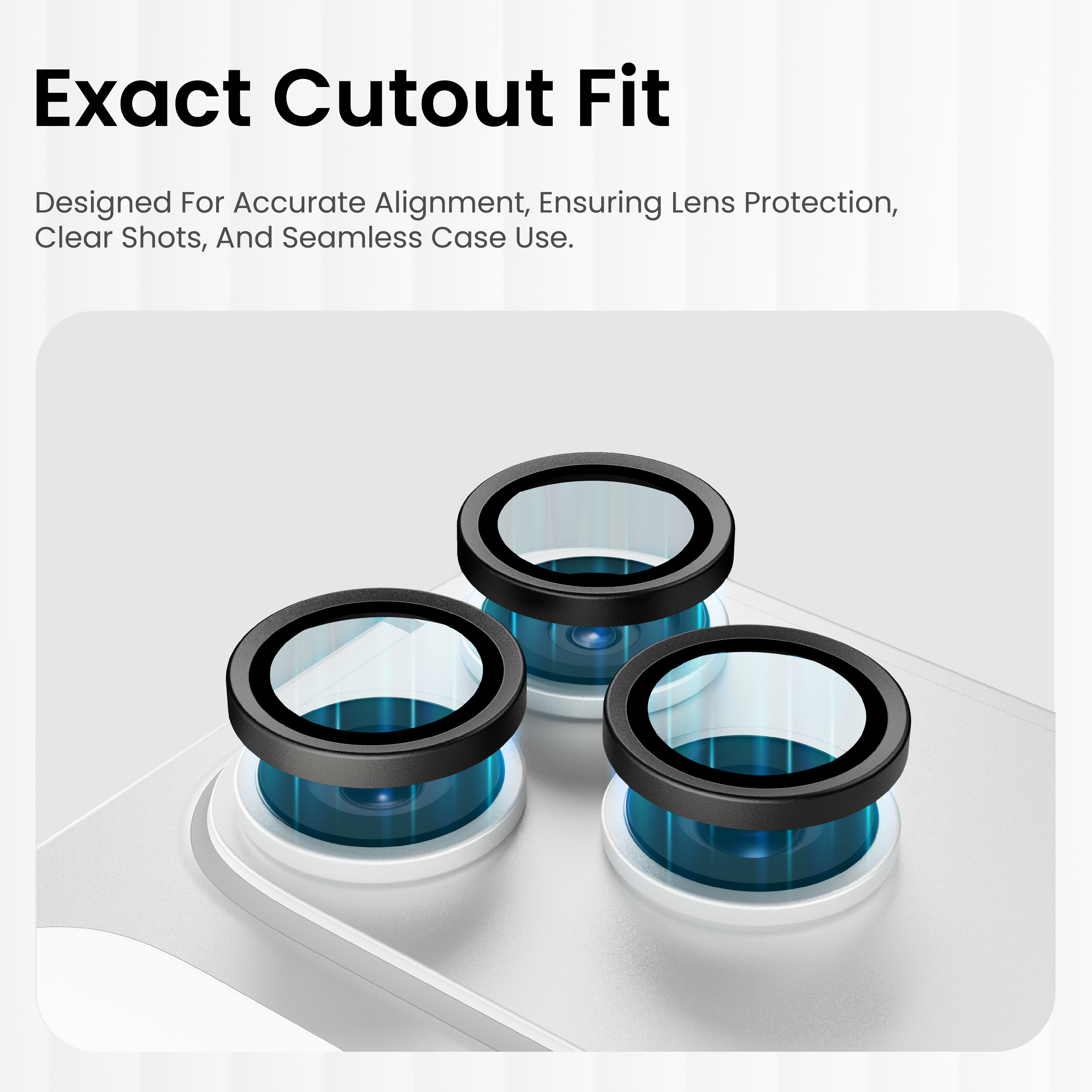 Clear Pro Lens Protector For iPhone 17 Pro Max