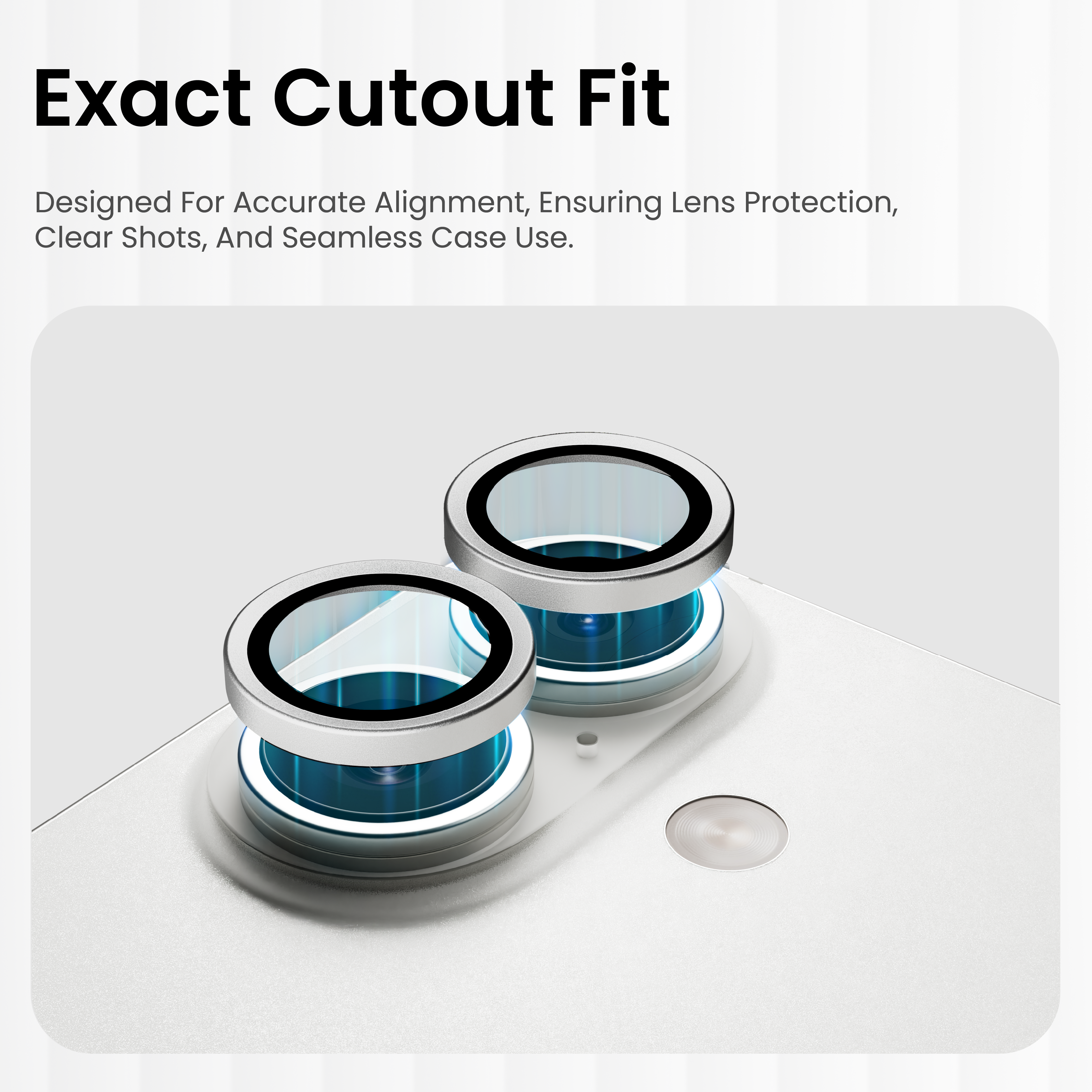 Clear Pro Lens Protector For iPhone 17