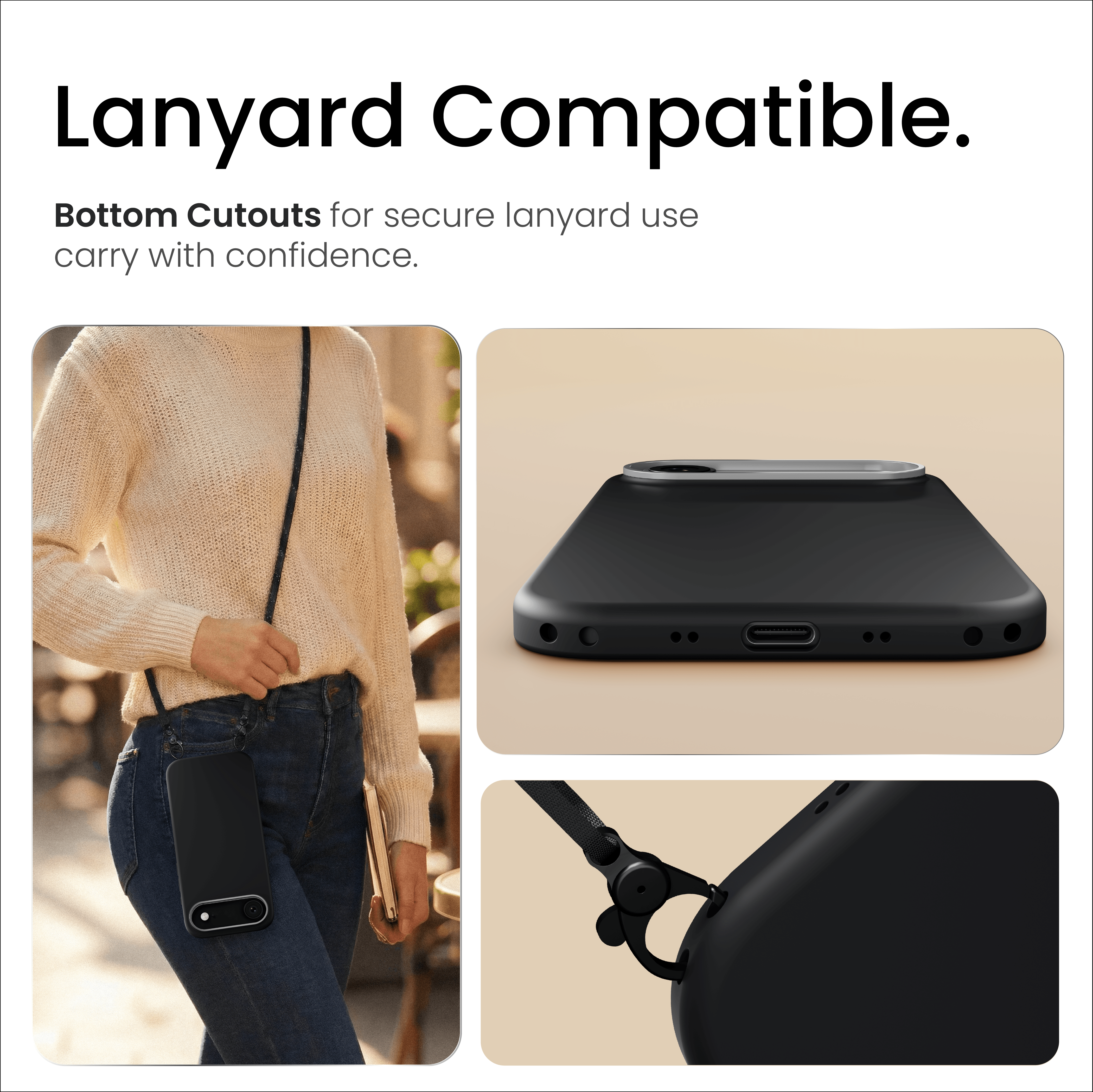 Silicone Snap Fit Case Cover For iPhone Air