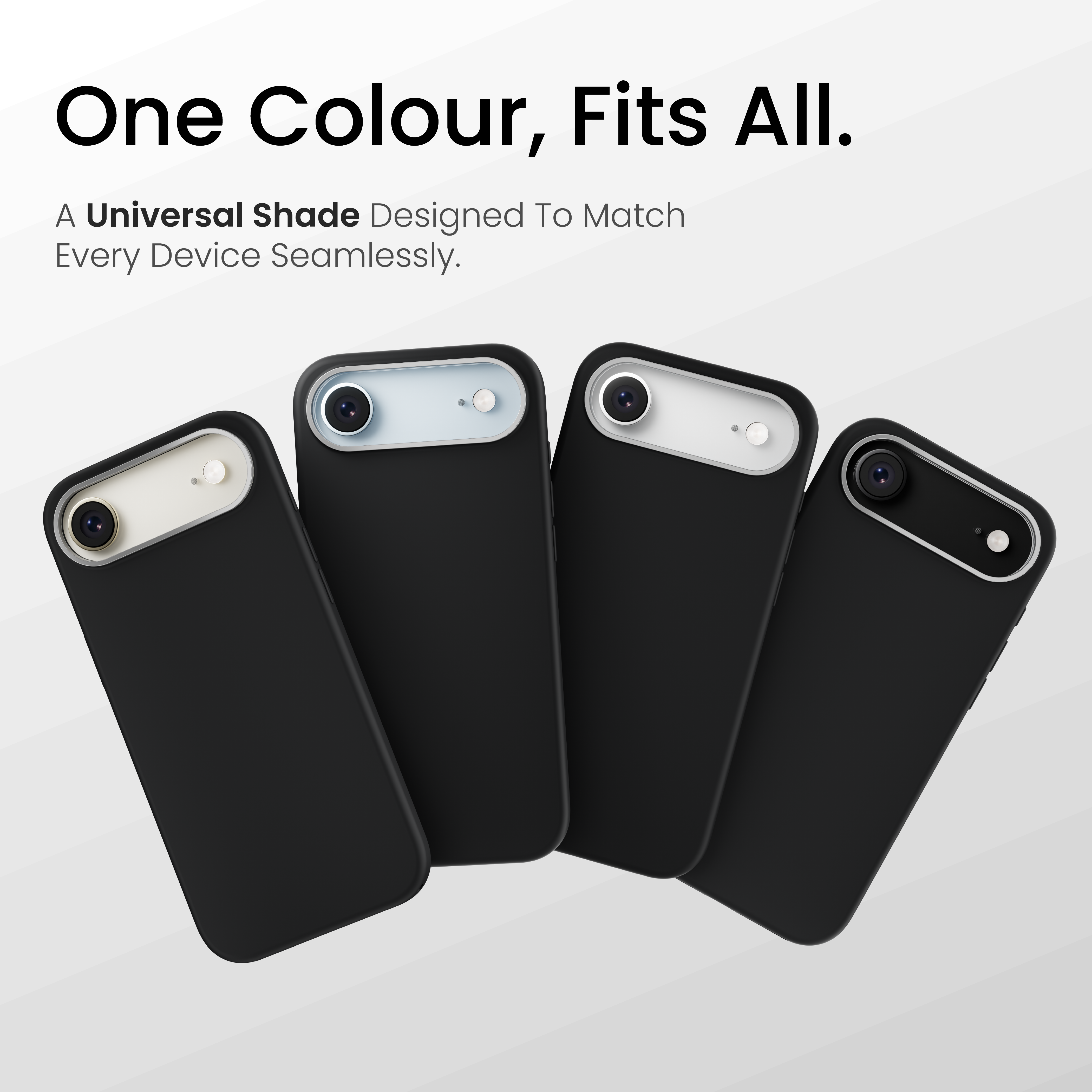 Silicone Snap Fit Case Cover For iPhone Air
