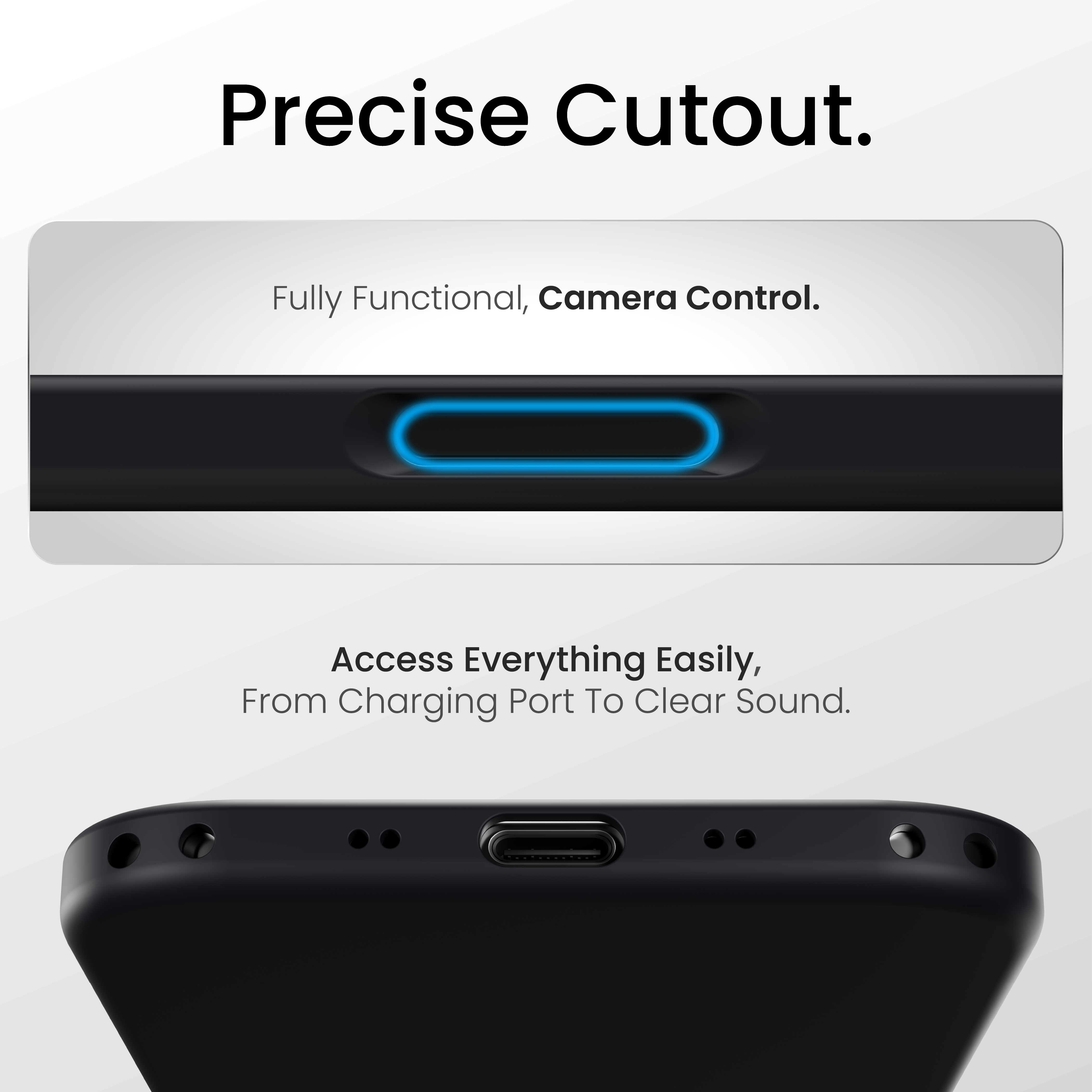 Silicone Snap Fit Case Cover For iPhone Air