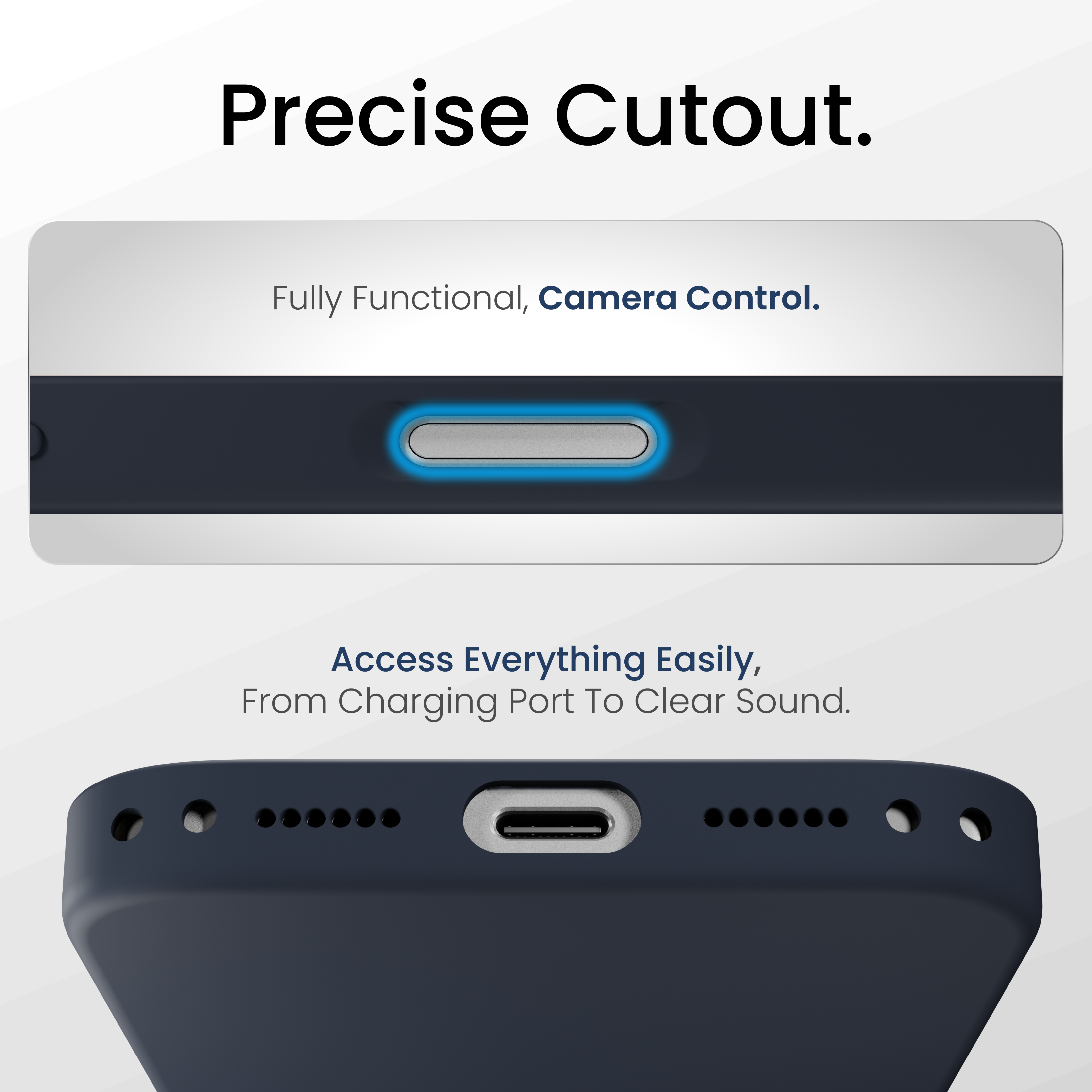 Silicone Snap Fit Case Cover For iPhone 17 Pro Max