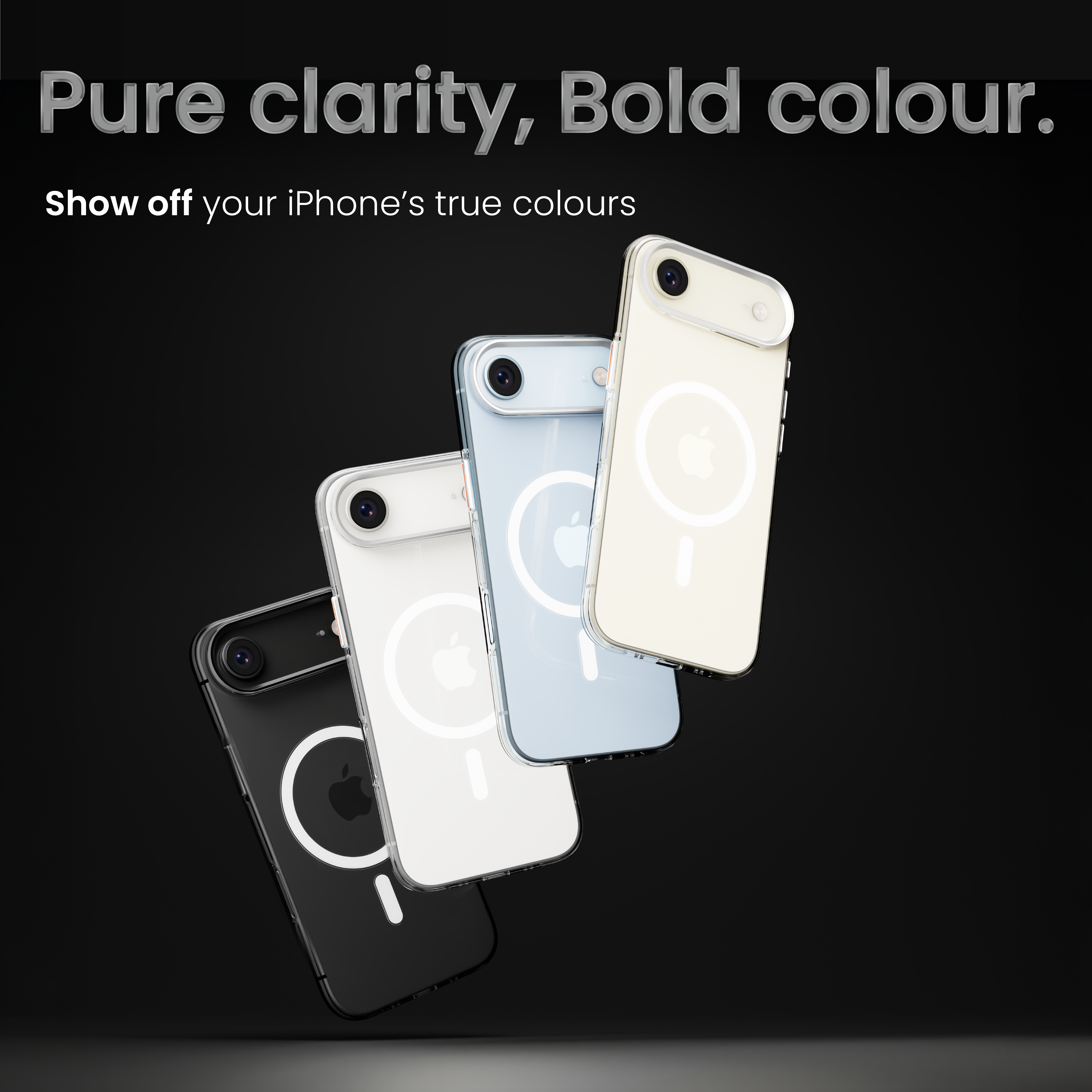 Super Crystal Case Cover For iPhone Air