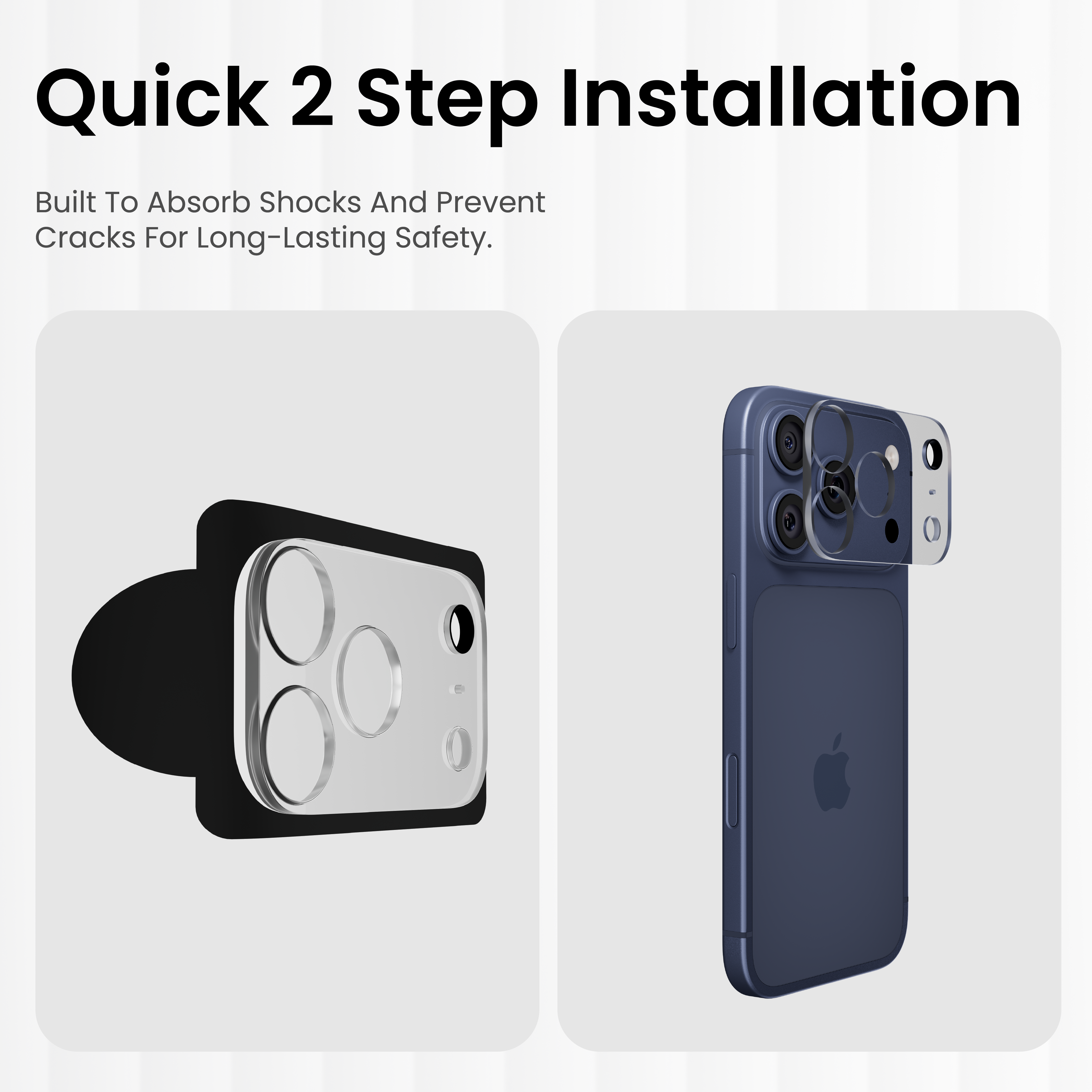 Clear Lens Protector For iPhone 17 Pro