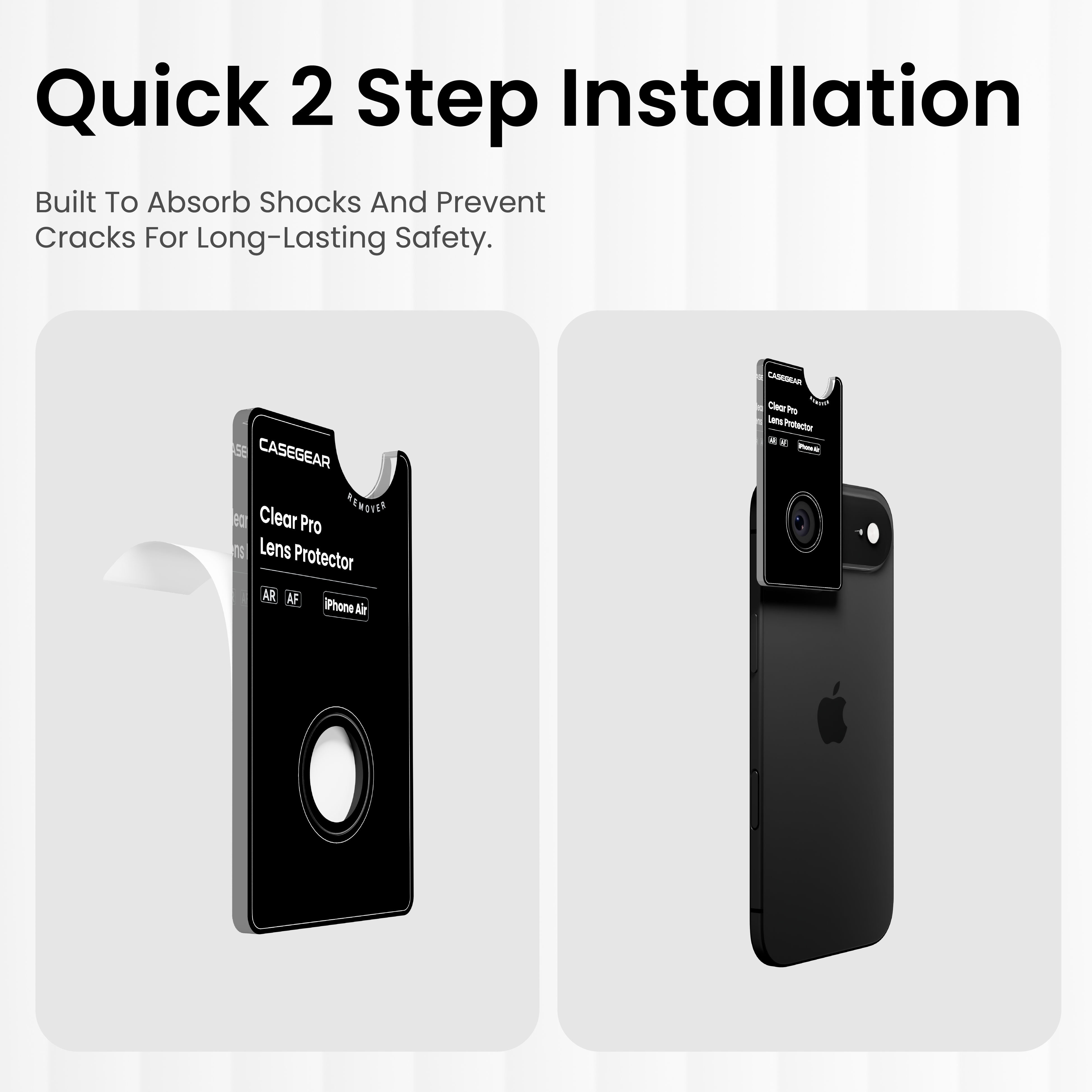 Clear Pro Lens Protector For iPhone Air