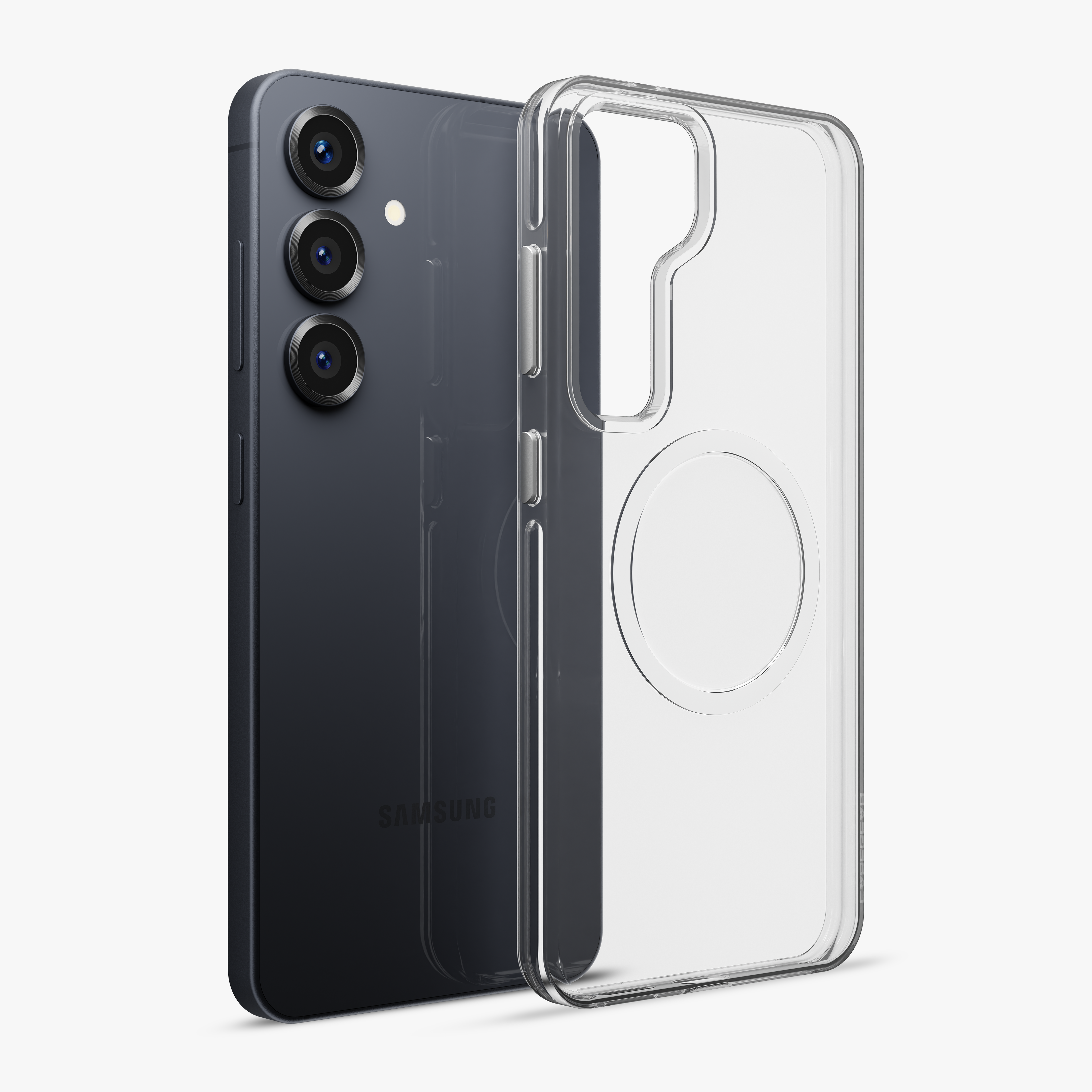 Super Crystal Case Cover For Samsung S25 Plus