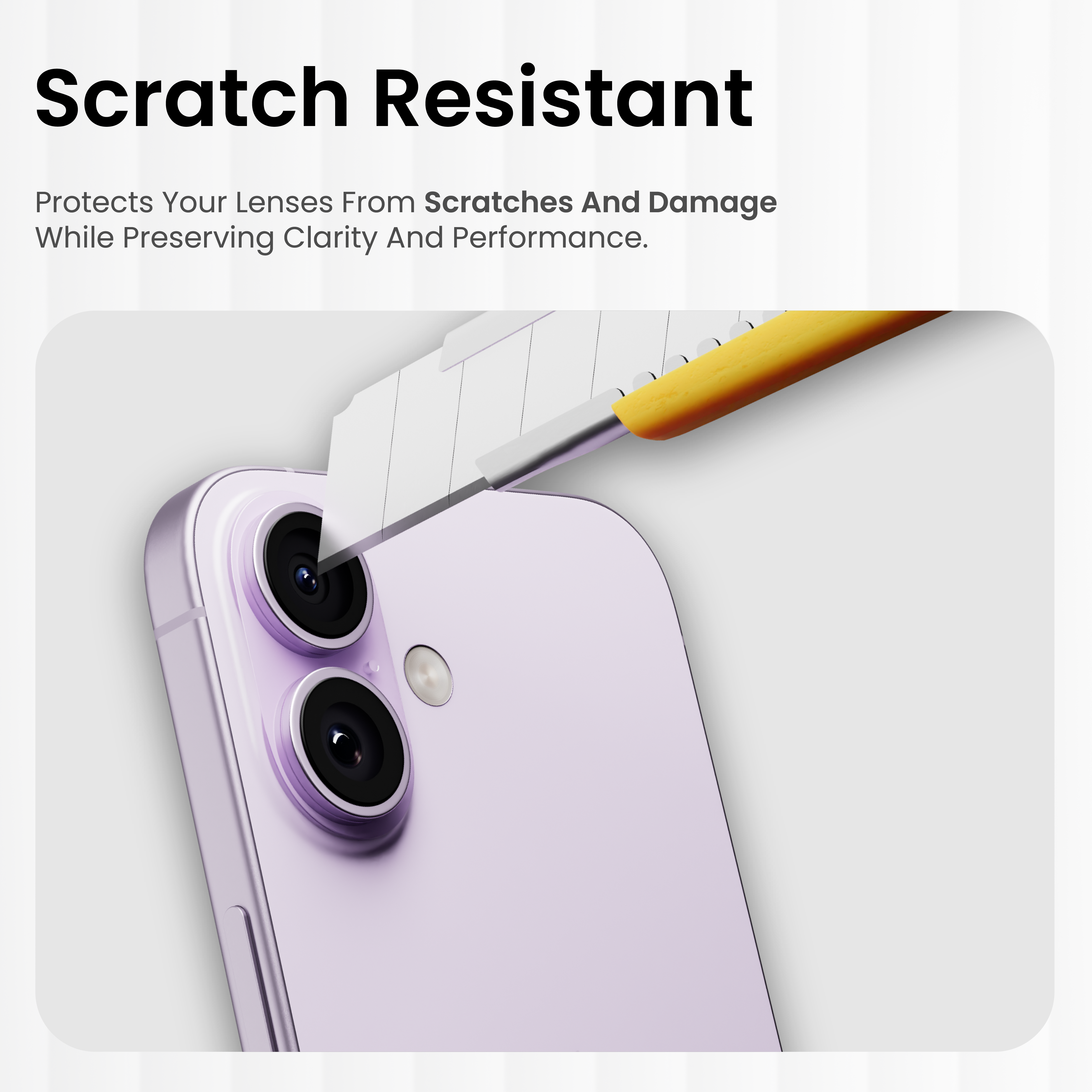 Clear Pro Lens Protector For iPhone 17