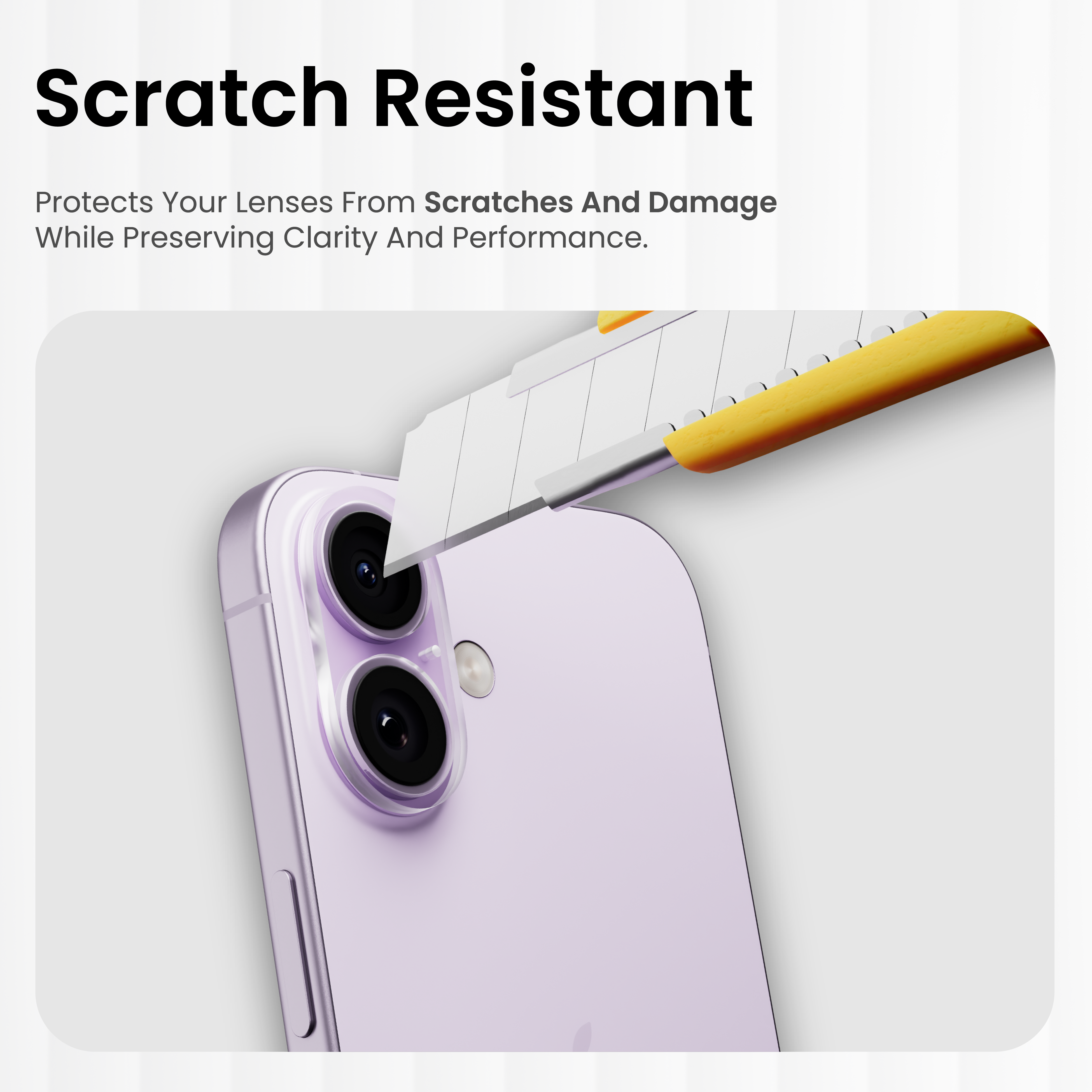 Clear Lens Protector For iPhone 17