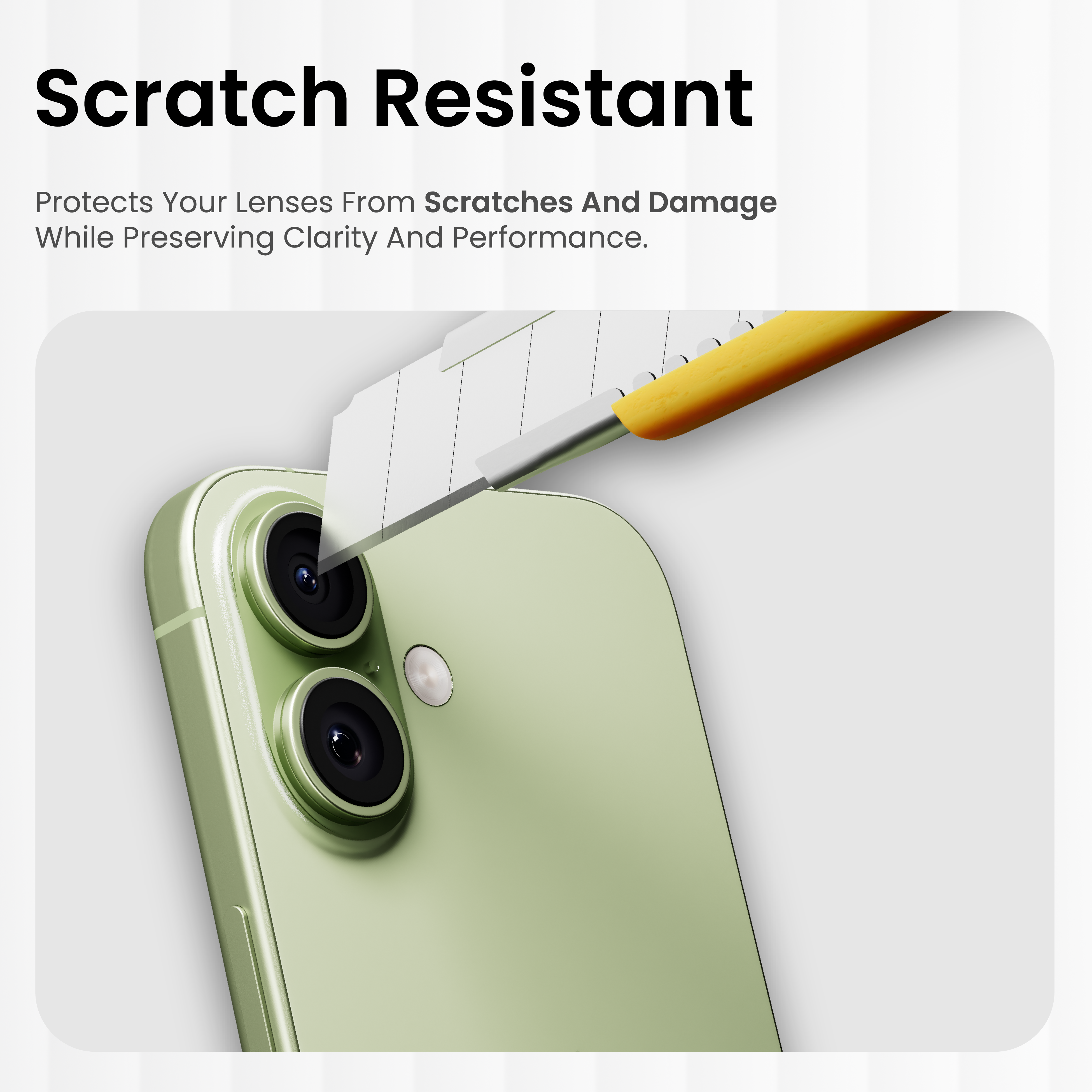 Clear Pro Lens Protector For iPhone 17