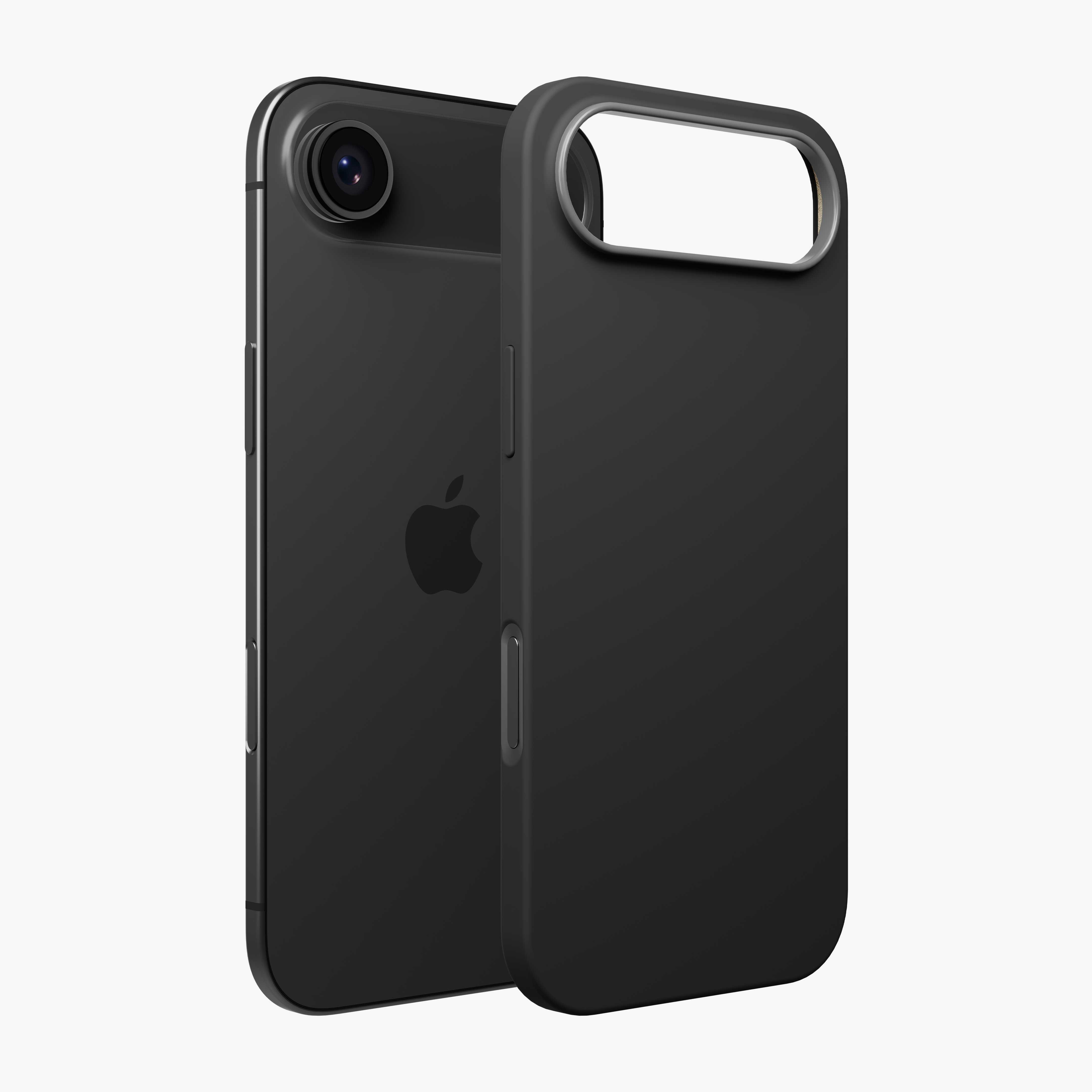 Silicone Snap Fit Case Cover For iPhone 17 Air
