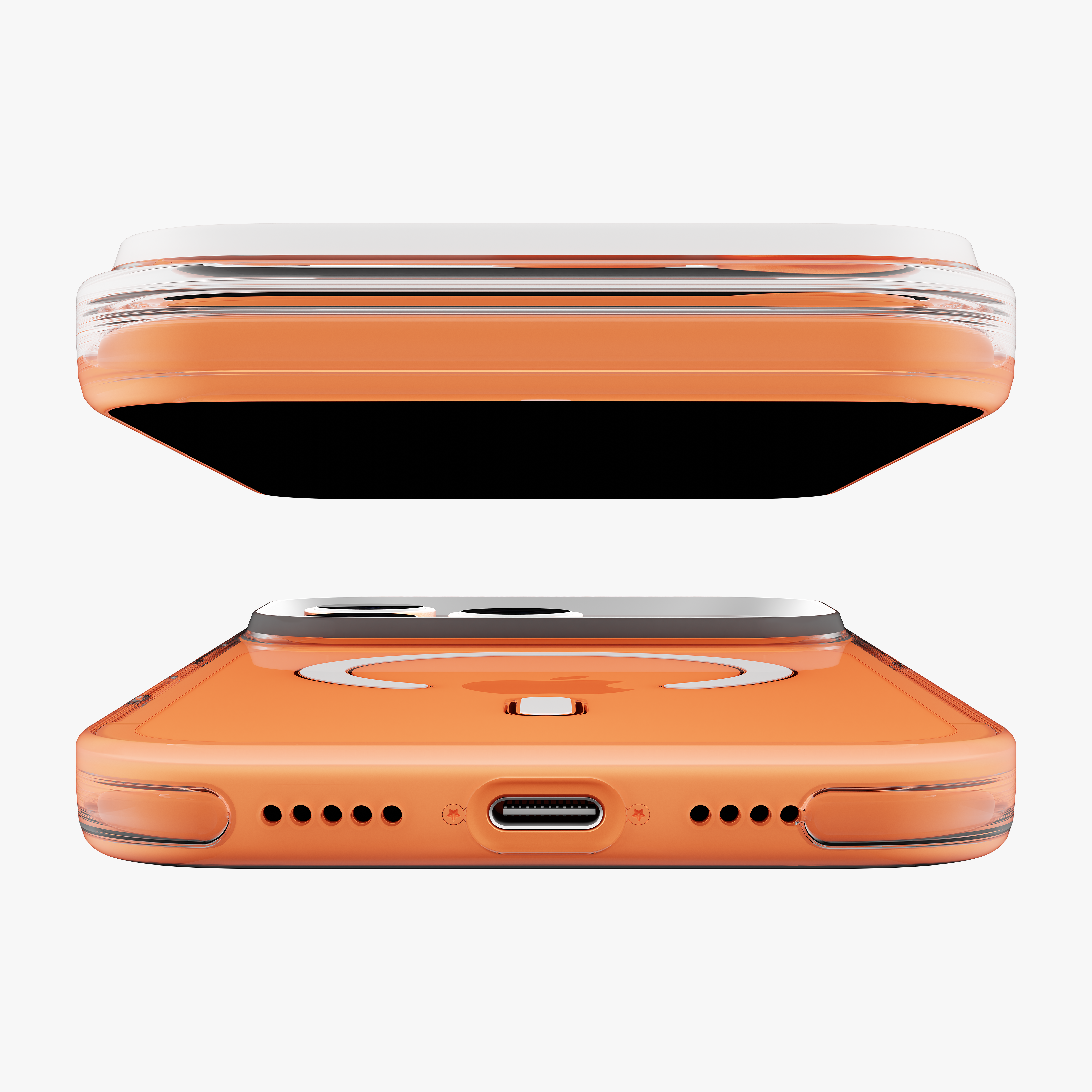 Super Crystal Case Cover For iPhone 17 Pro Max