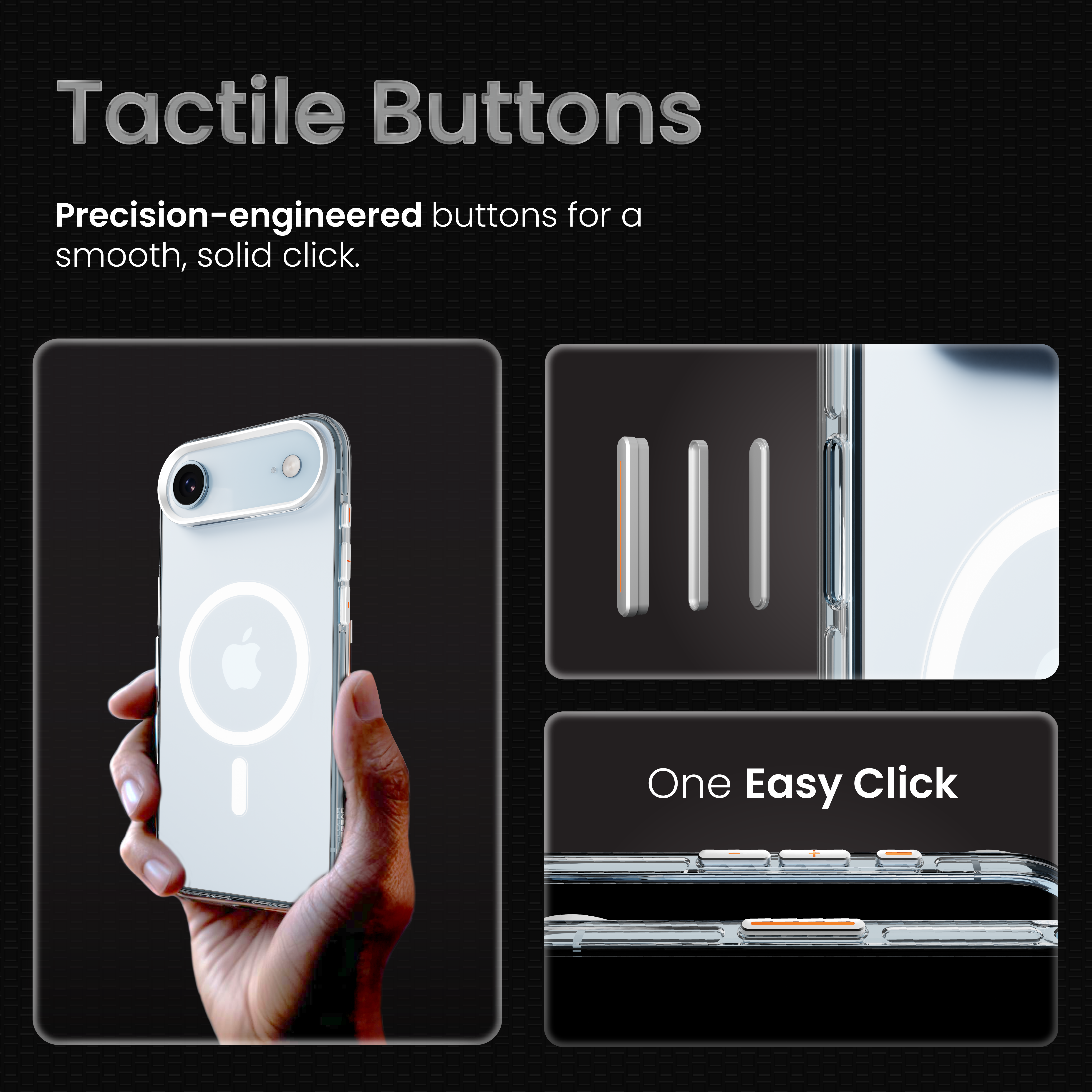 Super Crystal Case Cover For iPhone Air