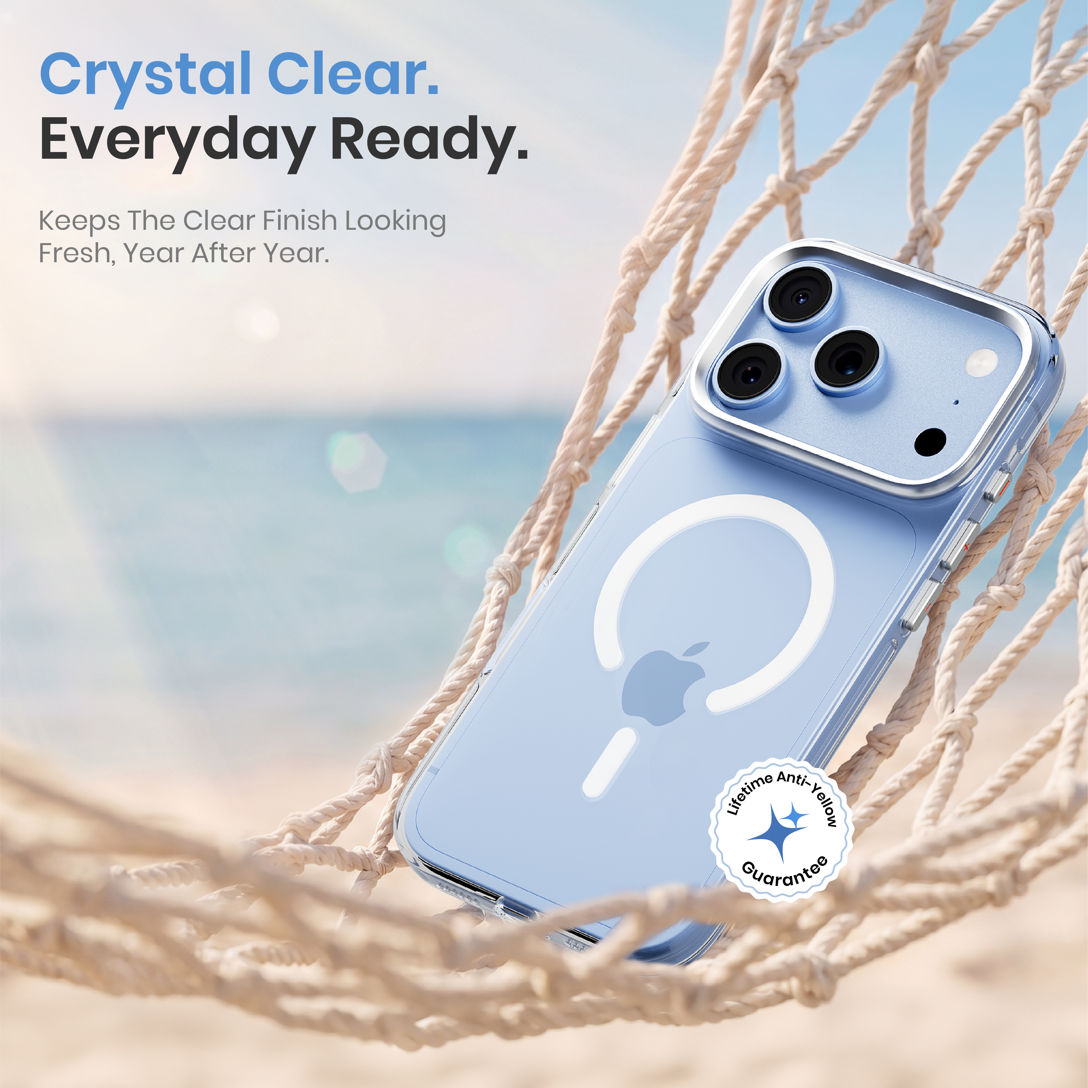 Super Crystal Case Cover For iPhone 18 Pro