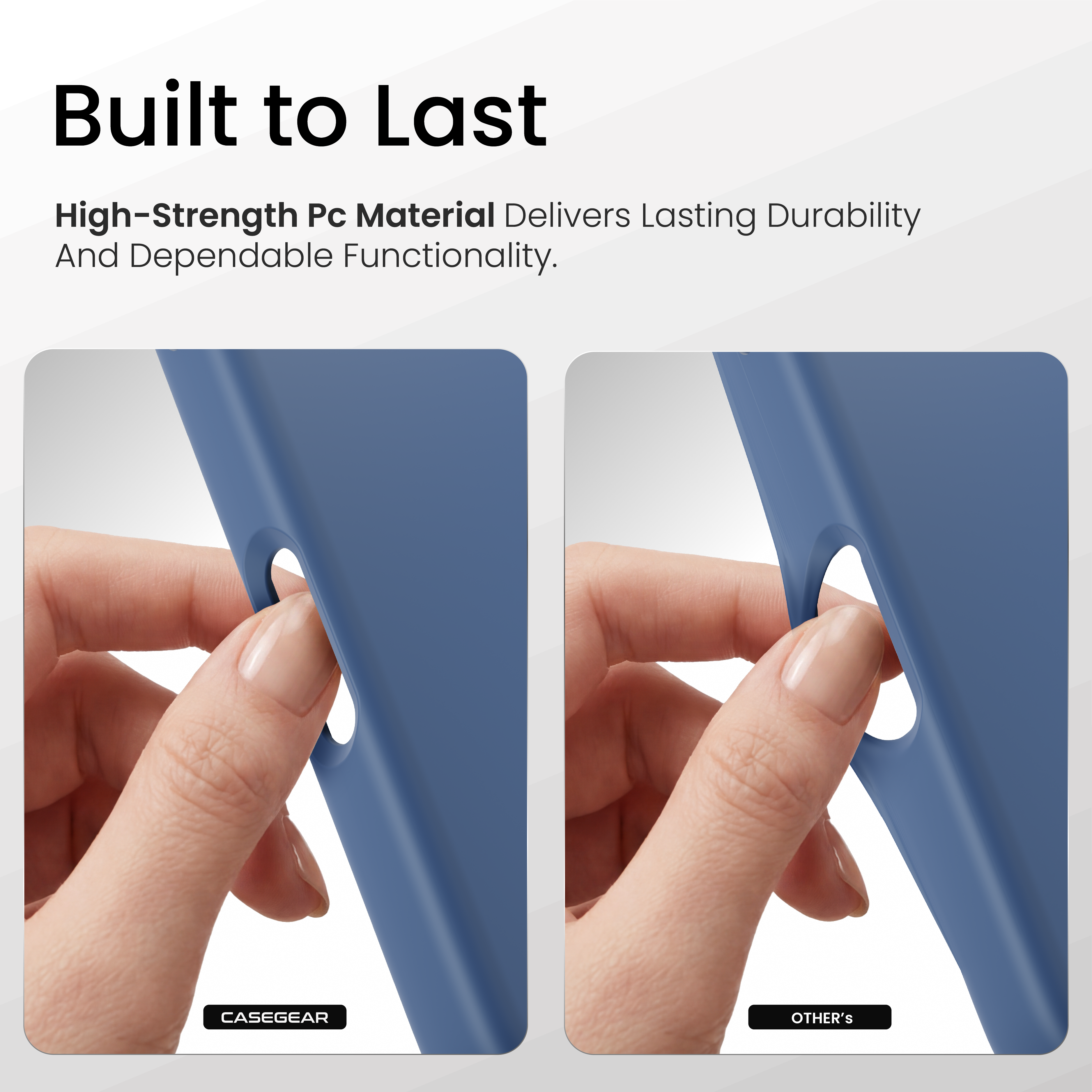 Silicone Snap Fit Case Cover For iPhone 17