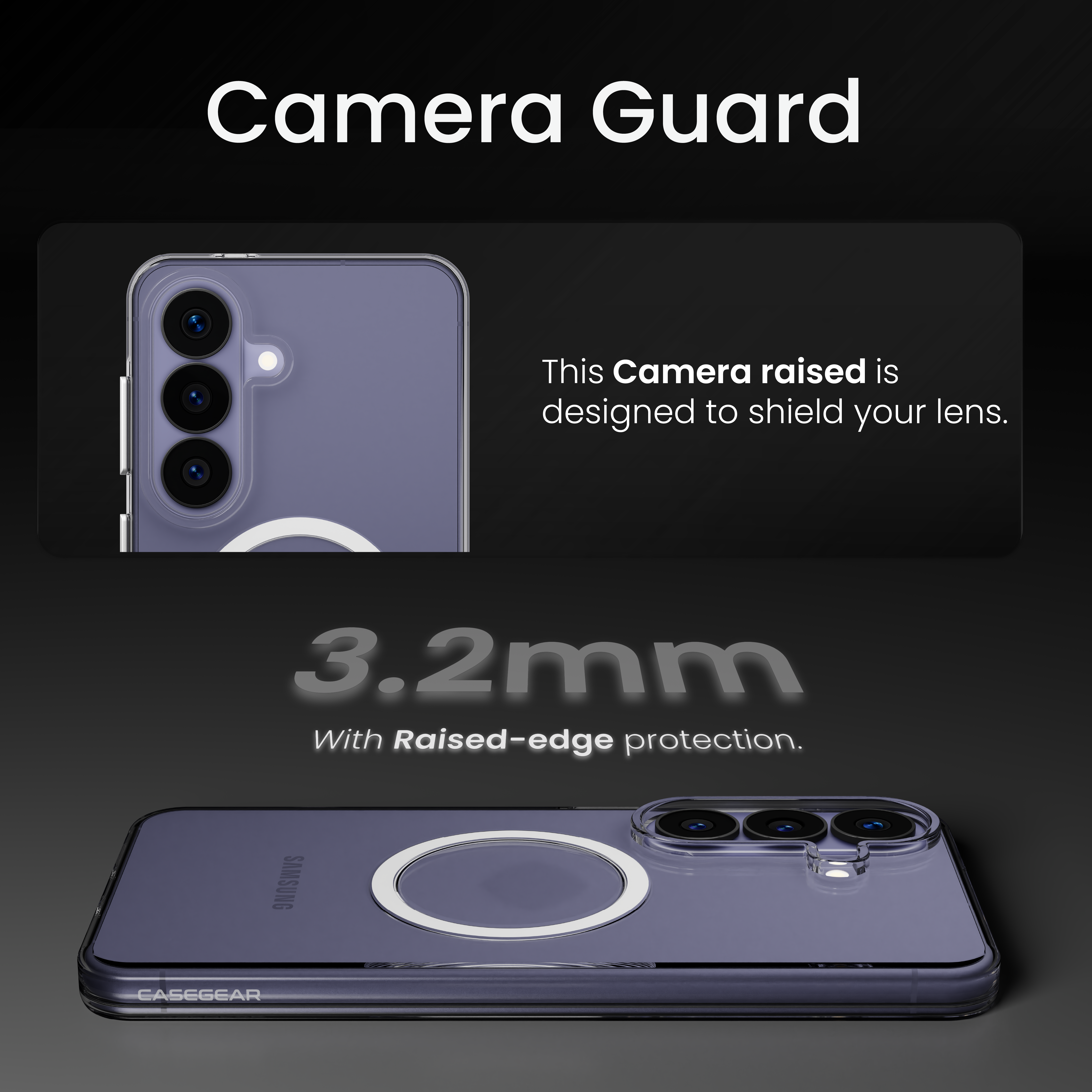 Super Crystal Case Cover For Samsung S26