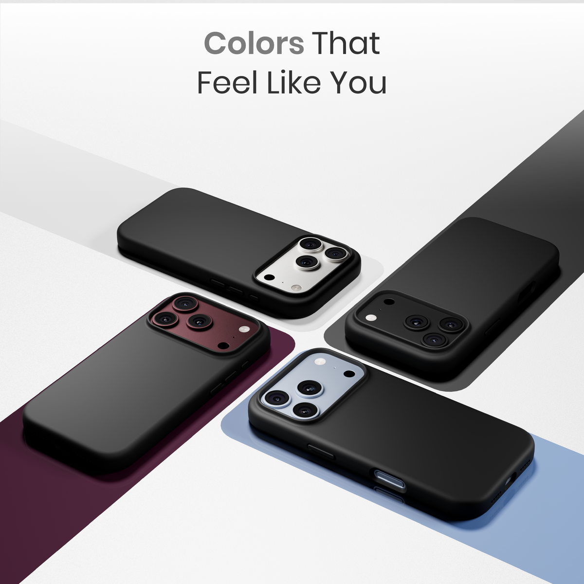 Silicone Snap Fit Case Cover For iPhone 18 Pro Max