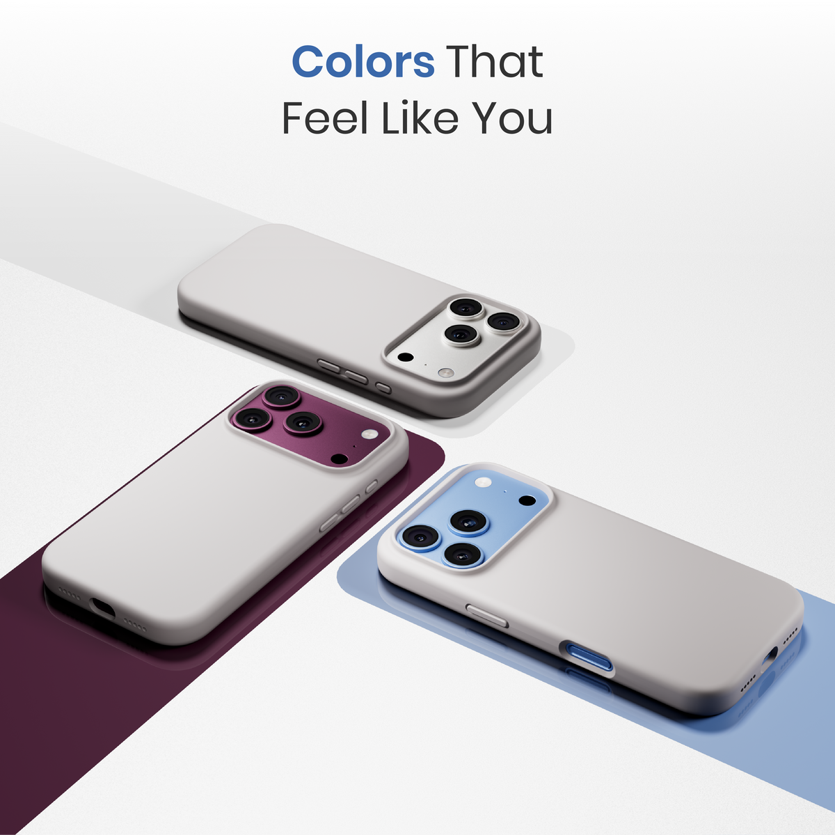 Silicone Snap Fit Case Cover For iPhone 18 Pro