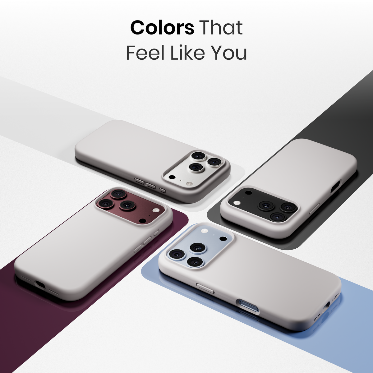 Silicone Snap Fit Case Cover For iPhone 18 Pro Max