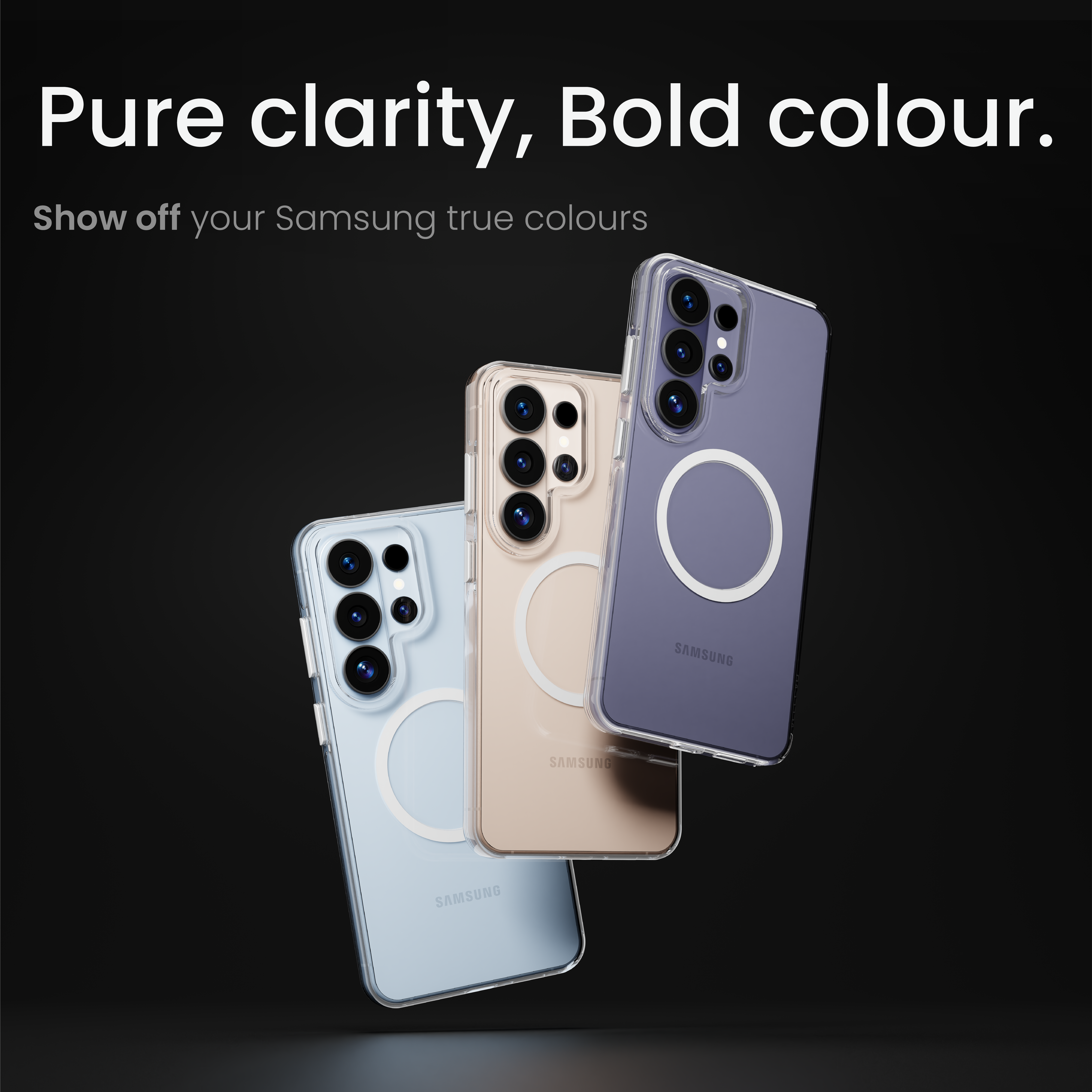 Super Crystal Case Cover For Samsung S26 Ultra