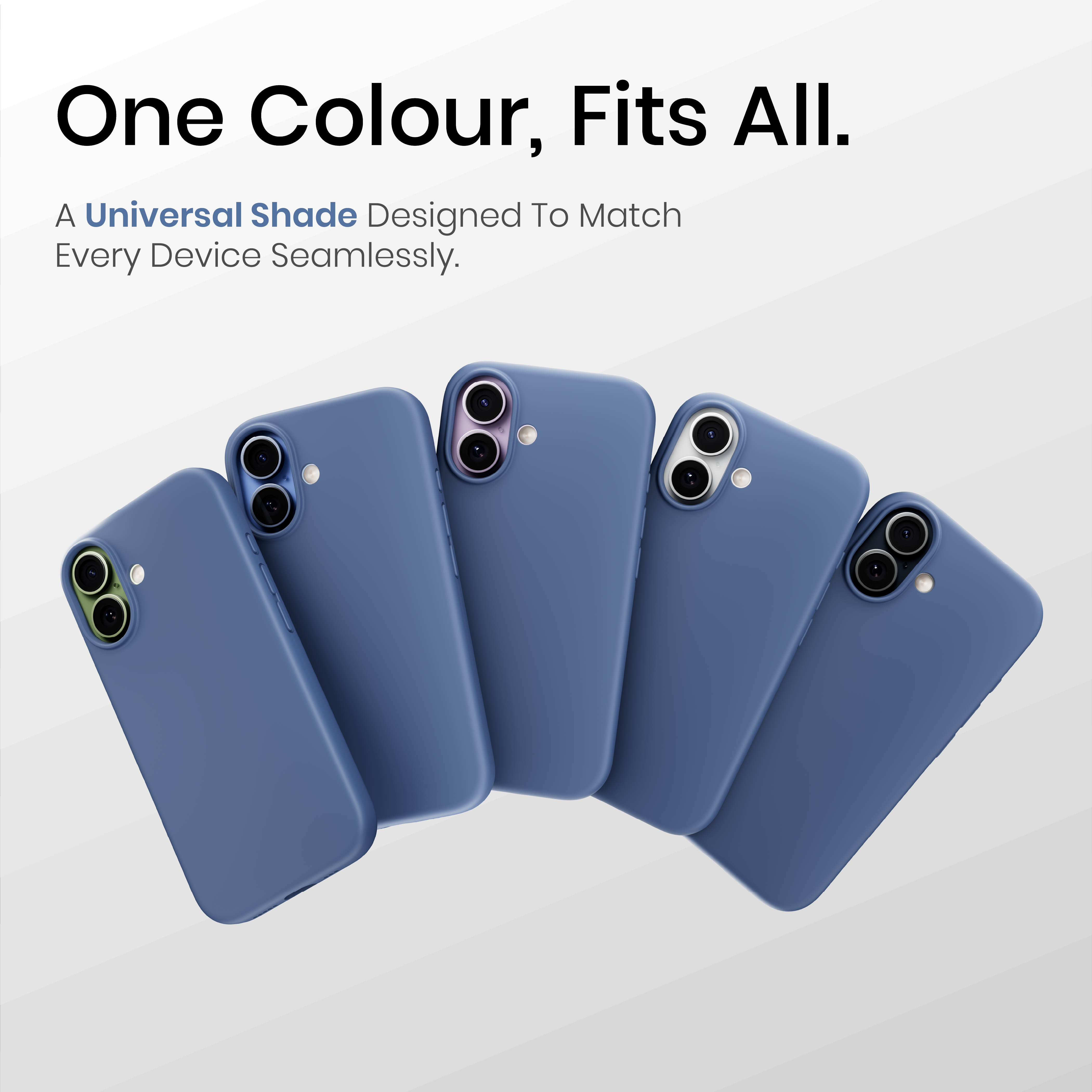 Silicone Snap Fit Case Cover For iPhone 17