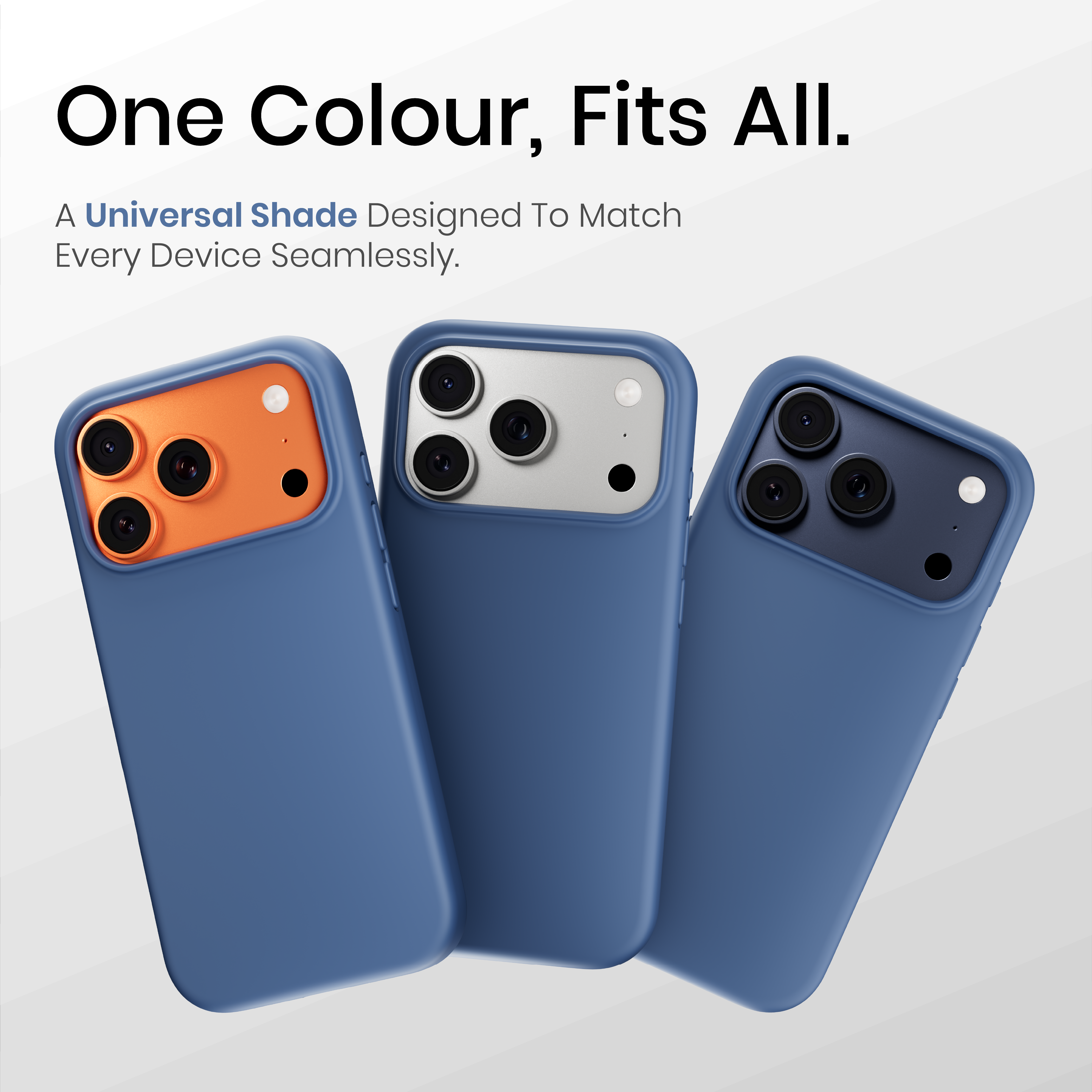 Silicone Snap Fit Case Cover For iPhone 17 Pro Max