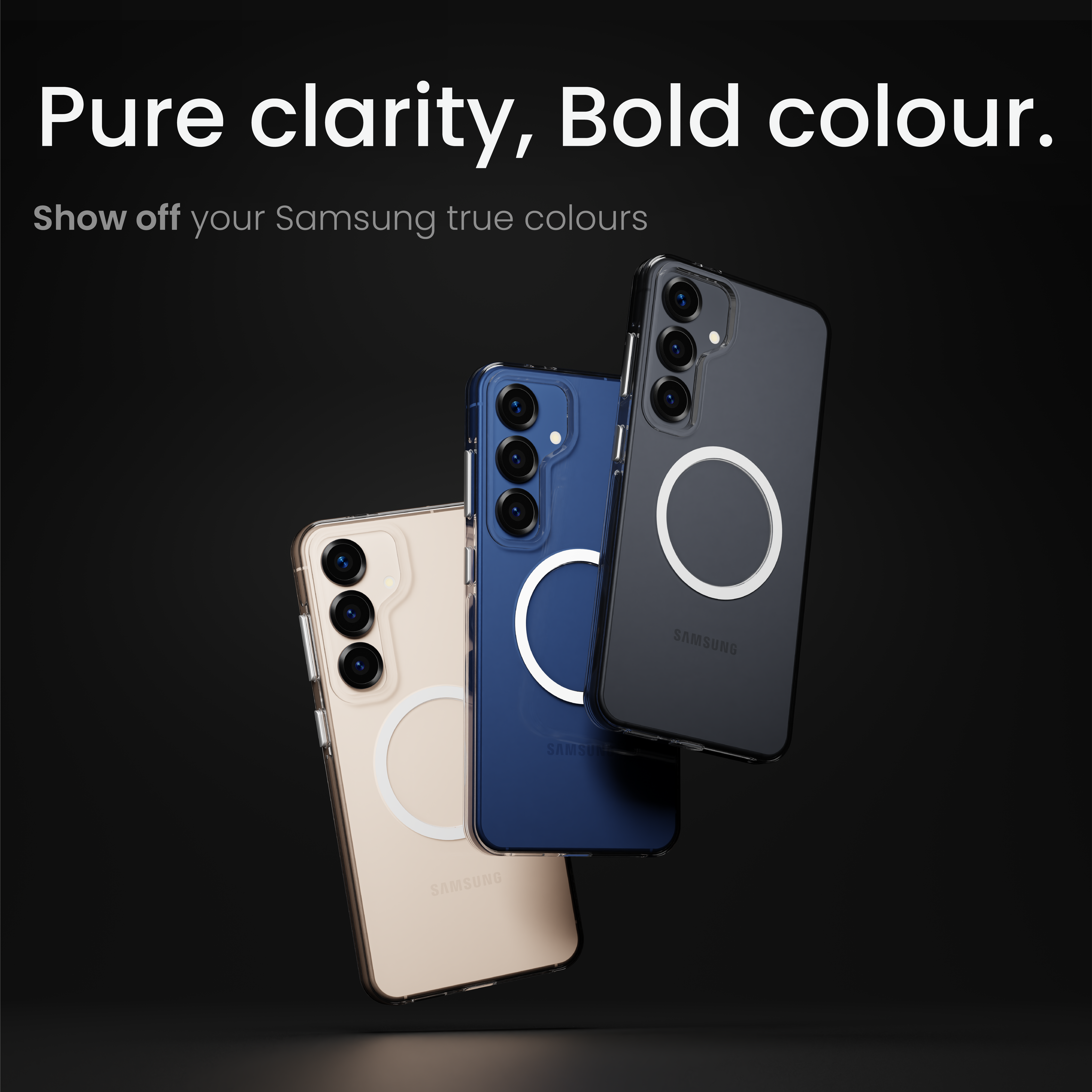 Super Crystal Case Cover For Samsung S25 Plus