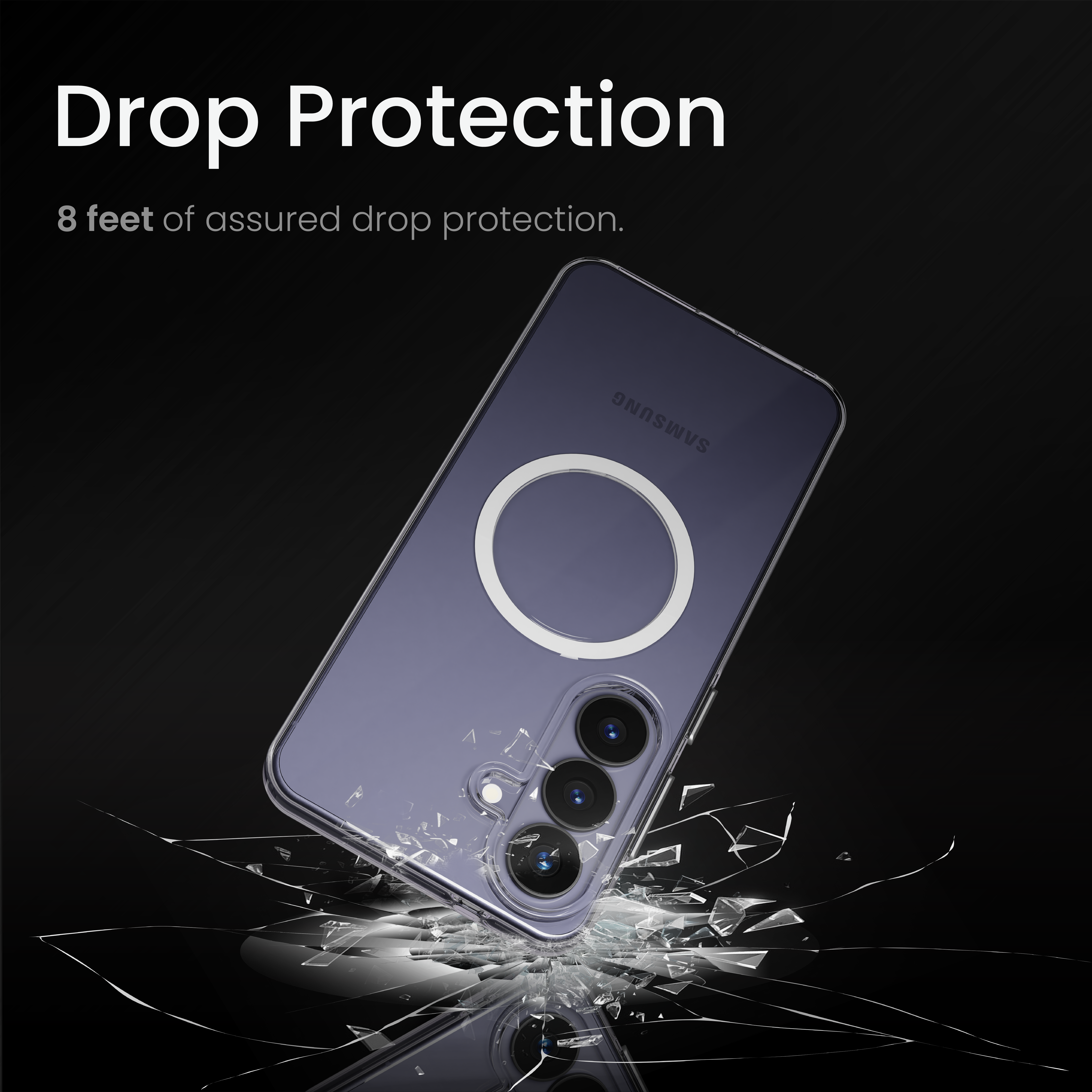 Super Crystal Case Cover For Samsung S26