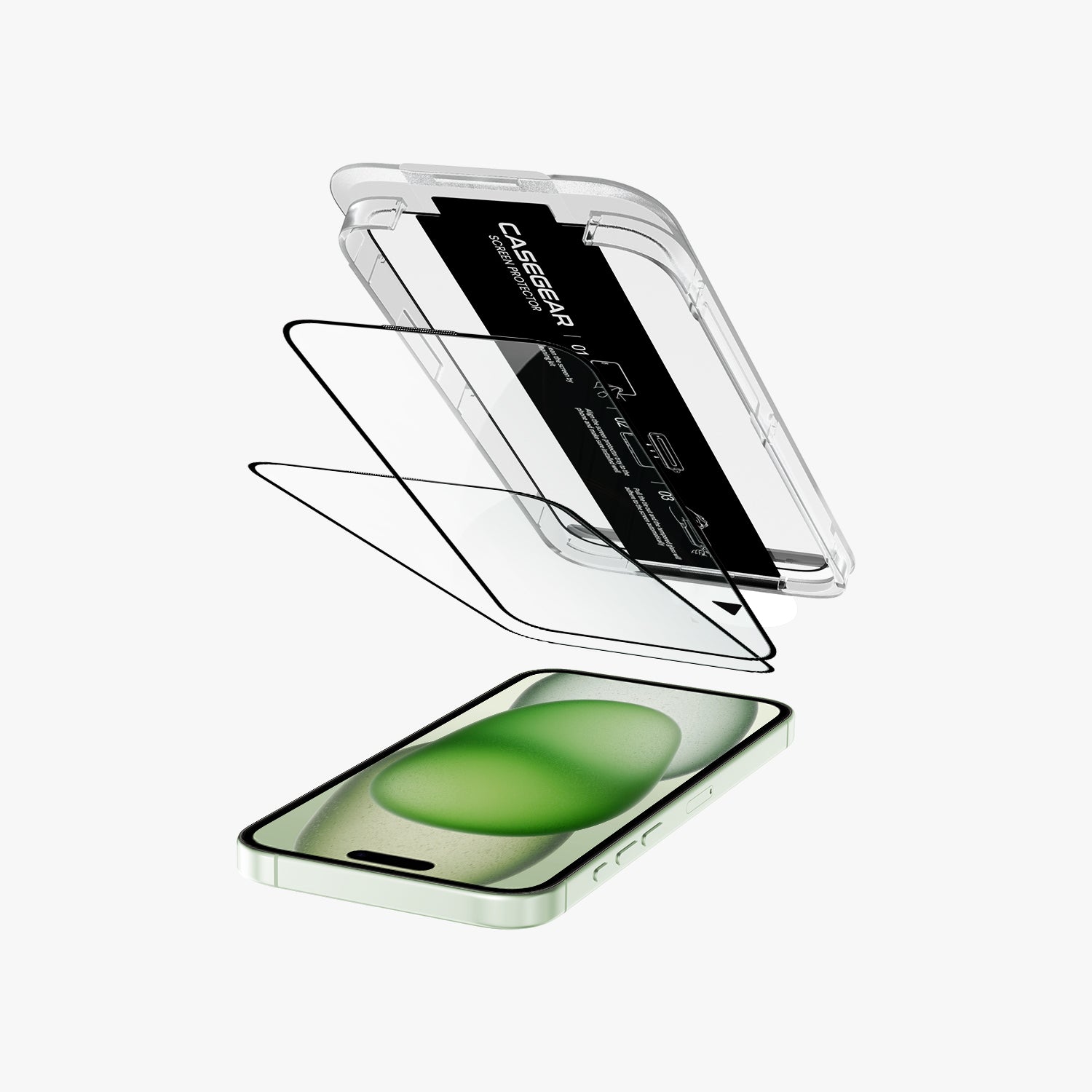 Impact Pro Screen Protector For iPhone 15