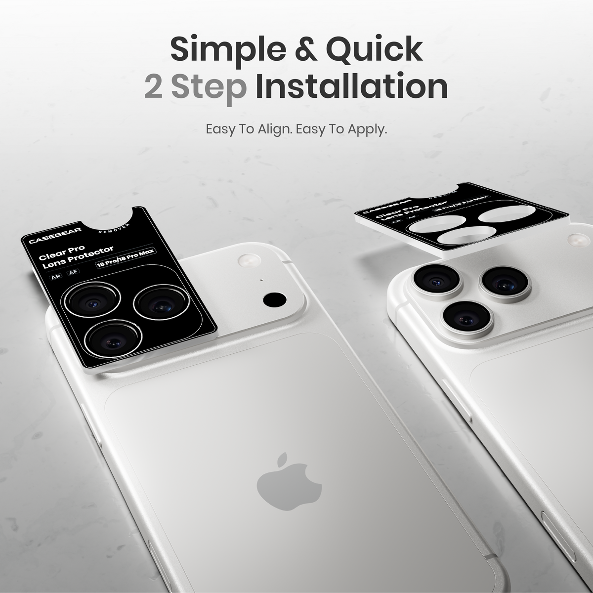 Clear Pro Lens Protector For iPhone 18 Pro Max