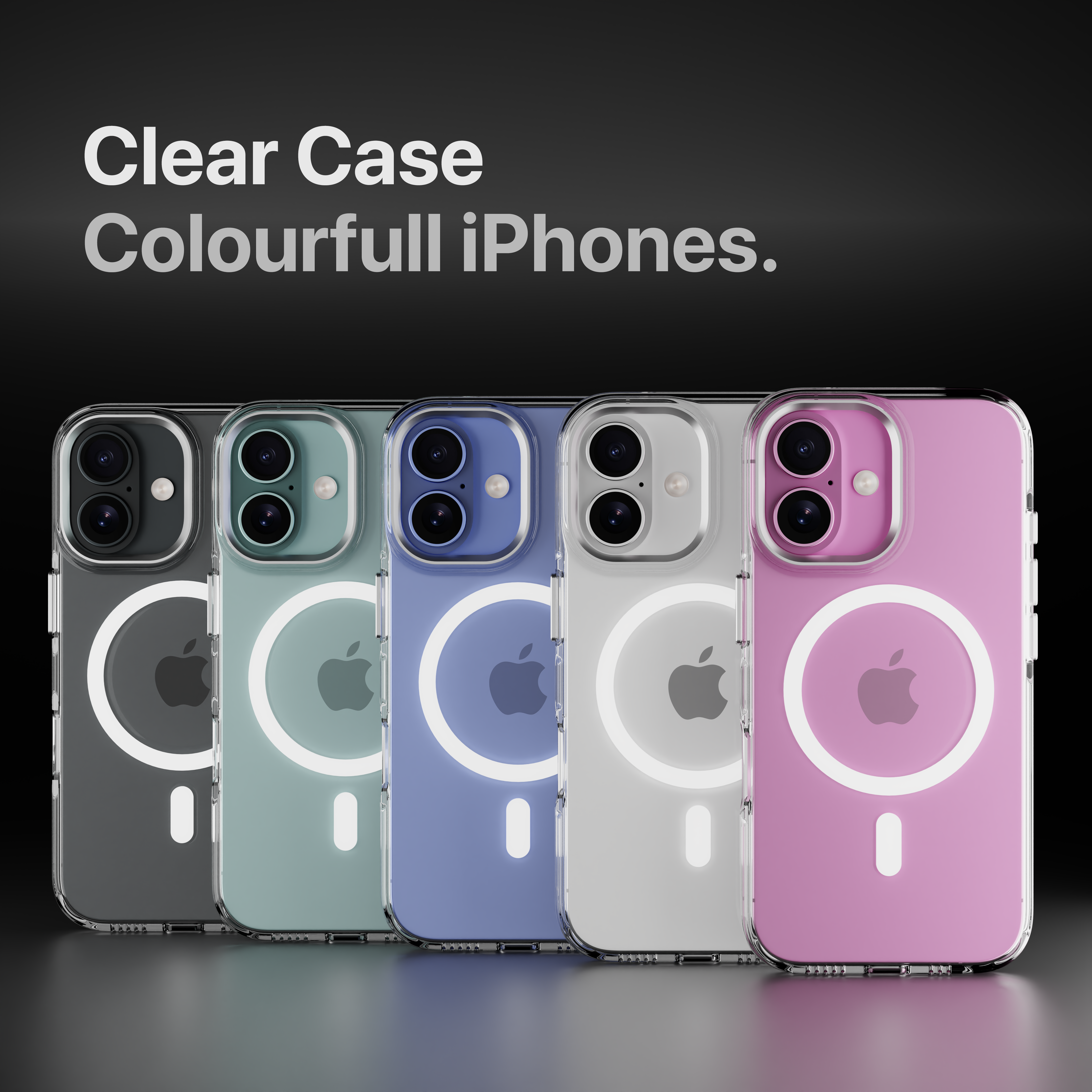 Super Crystal Case Cover For iPhone 16