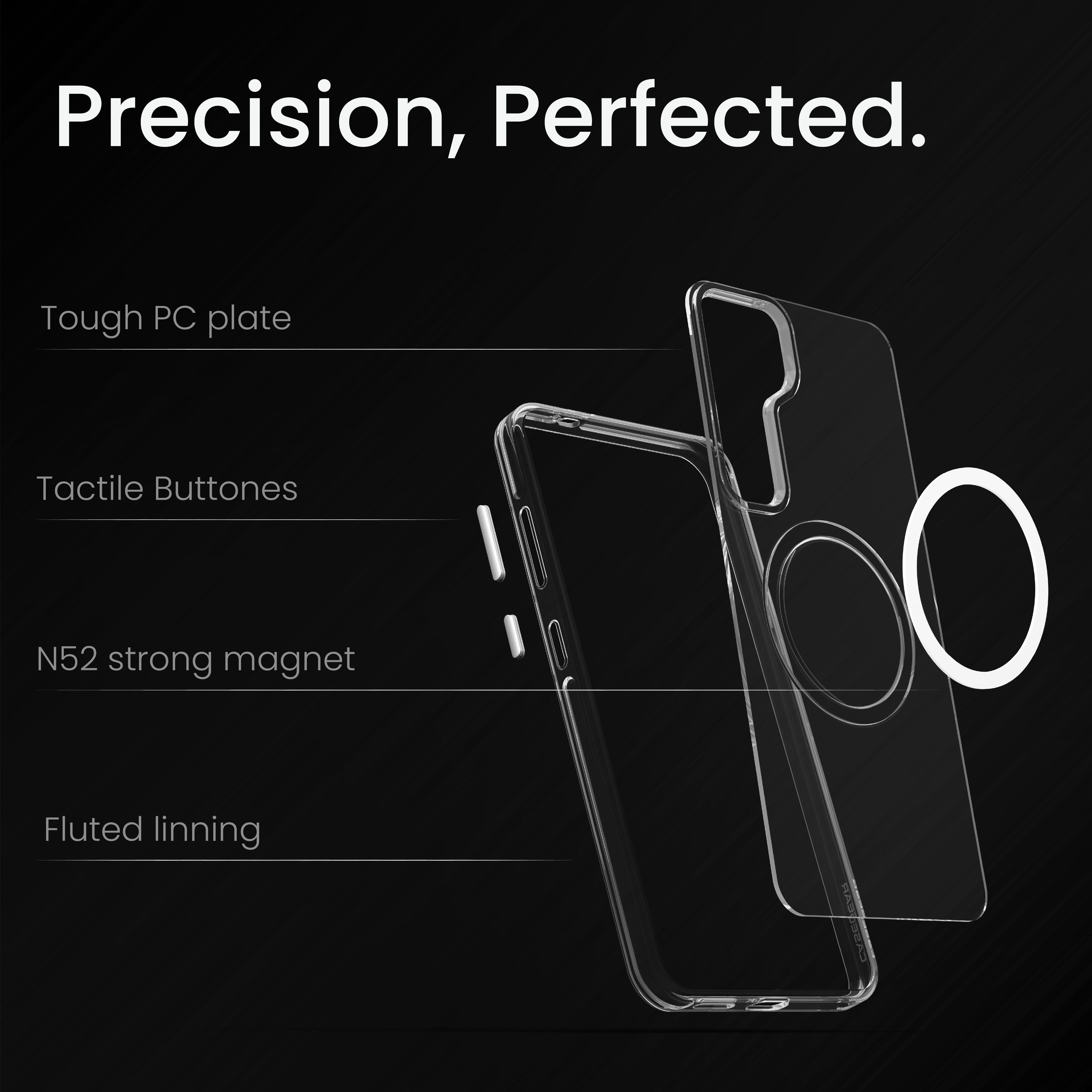 Super Crystal Case Cover For Samsung S25 Plus