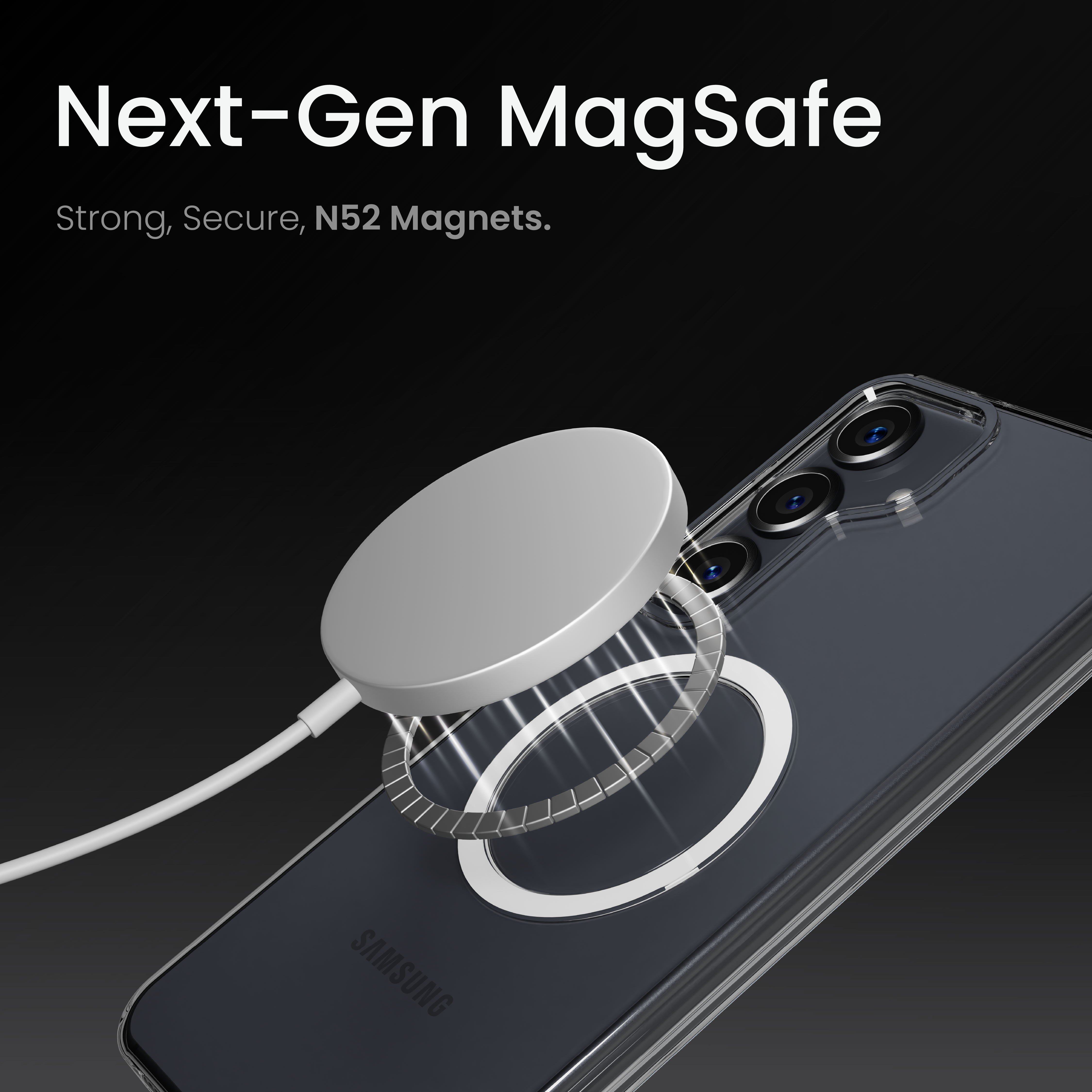 Super Crystal Case Cover For Samsung S25 Plus