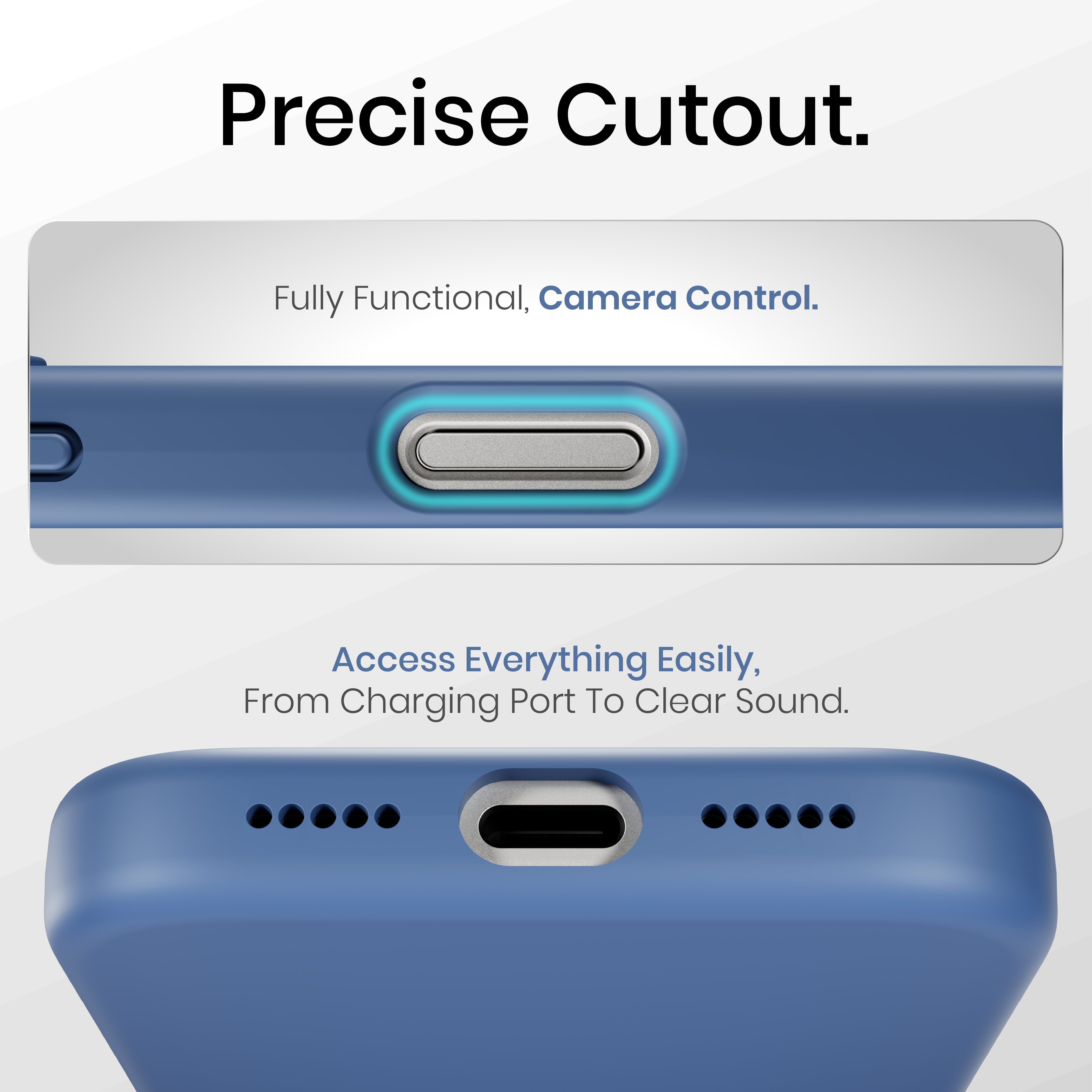 Silicone Snap Fit Case Cover For iPhone 17 Pro Max