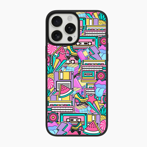 Retro Revival Case For iPhone 15 Pro Max